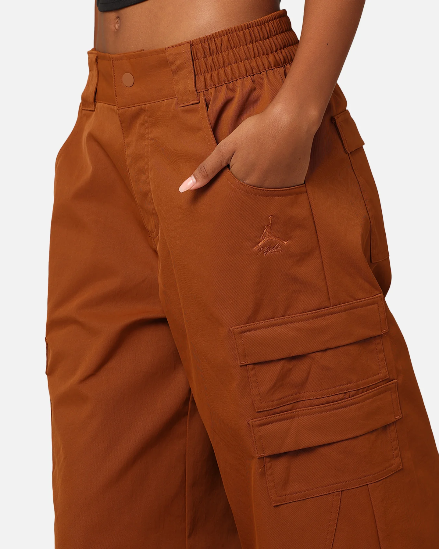 Jordan Women's Heavyweight Chicago Pants Legend Coffee - Image 4