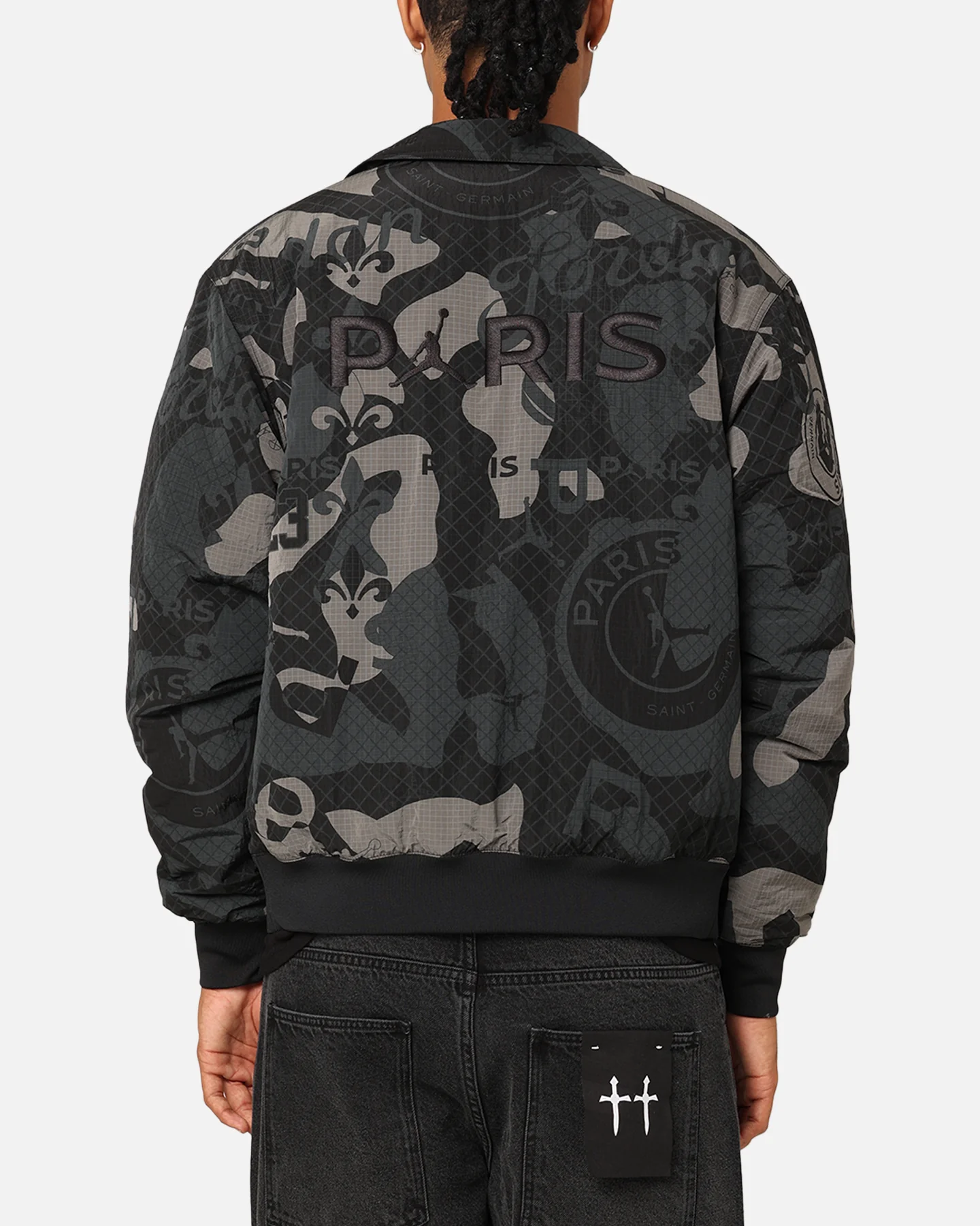 Jordan X Paris Saint-Germain Jacket Black - Image 4