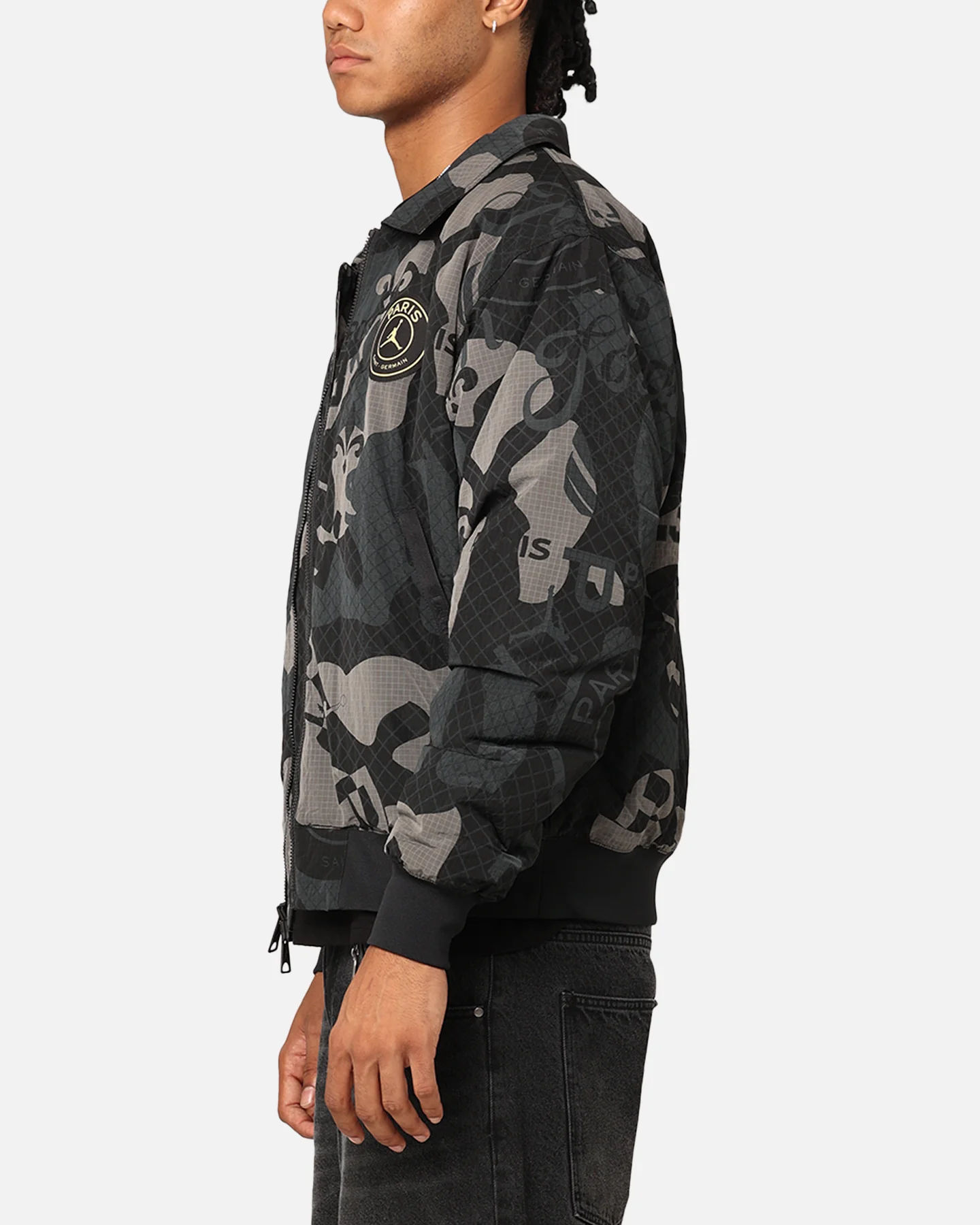 Jordan X Paris Saint-Germain Jacket Black - Image 6