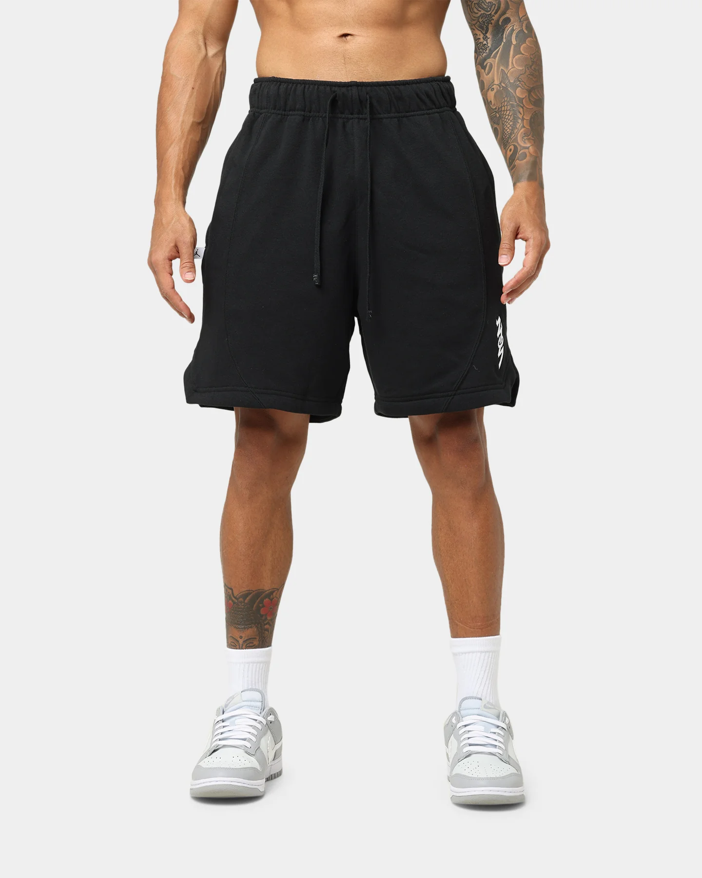 Jordan Zion Fleece Shorts Black - Image 3