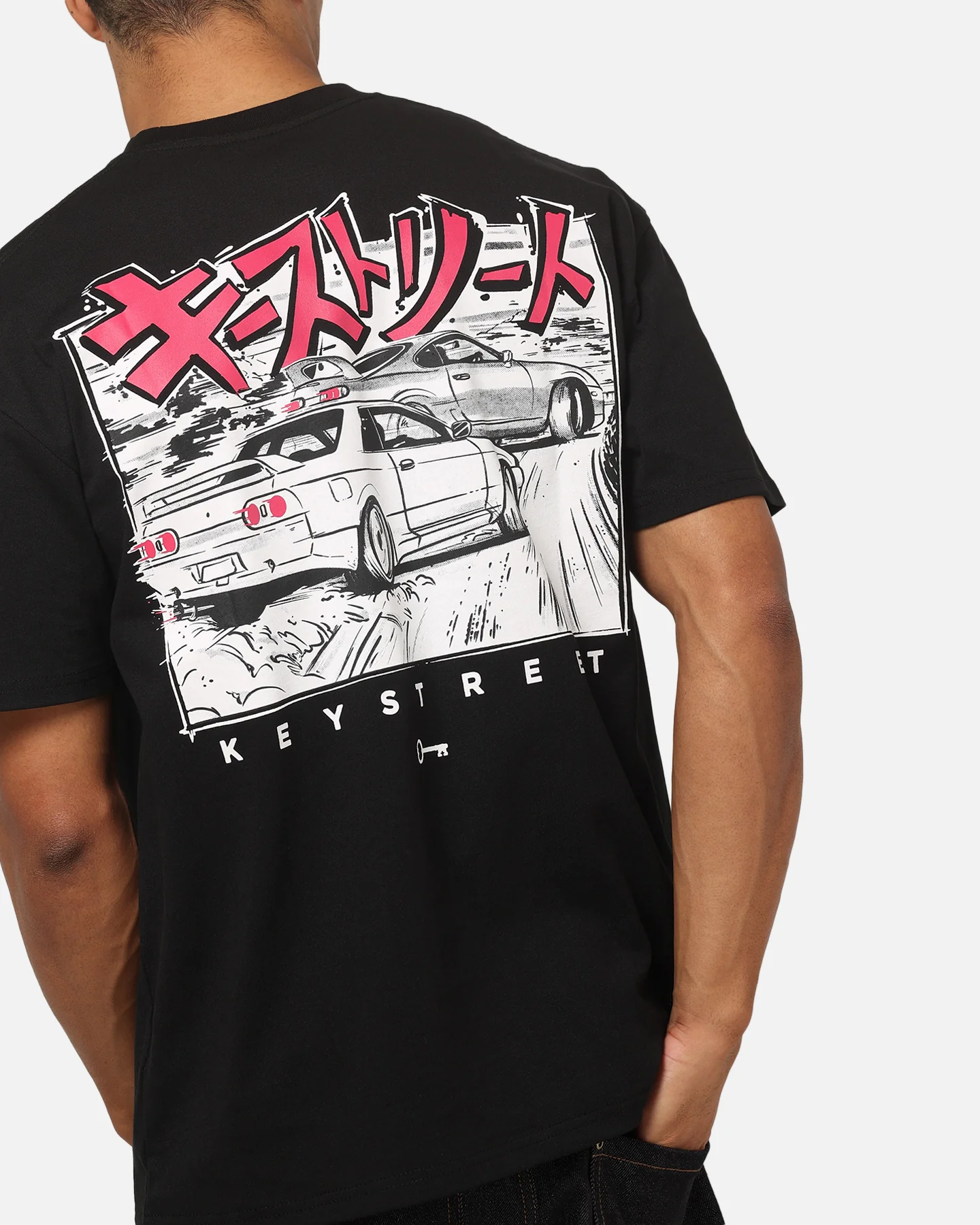 Key Street Battle T-Shirt Black - Image 7