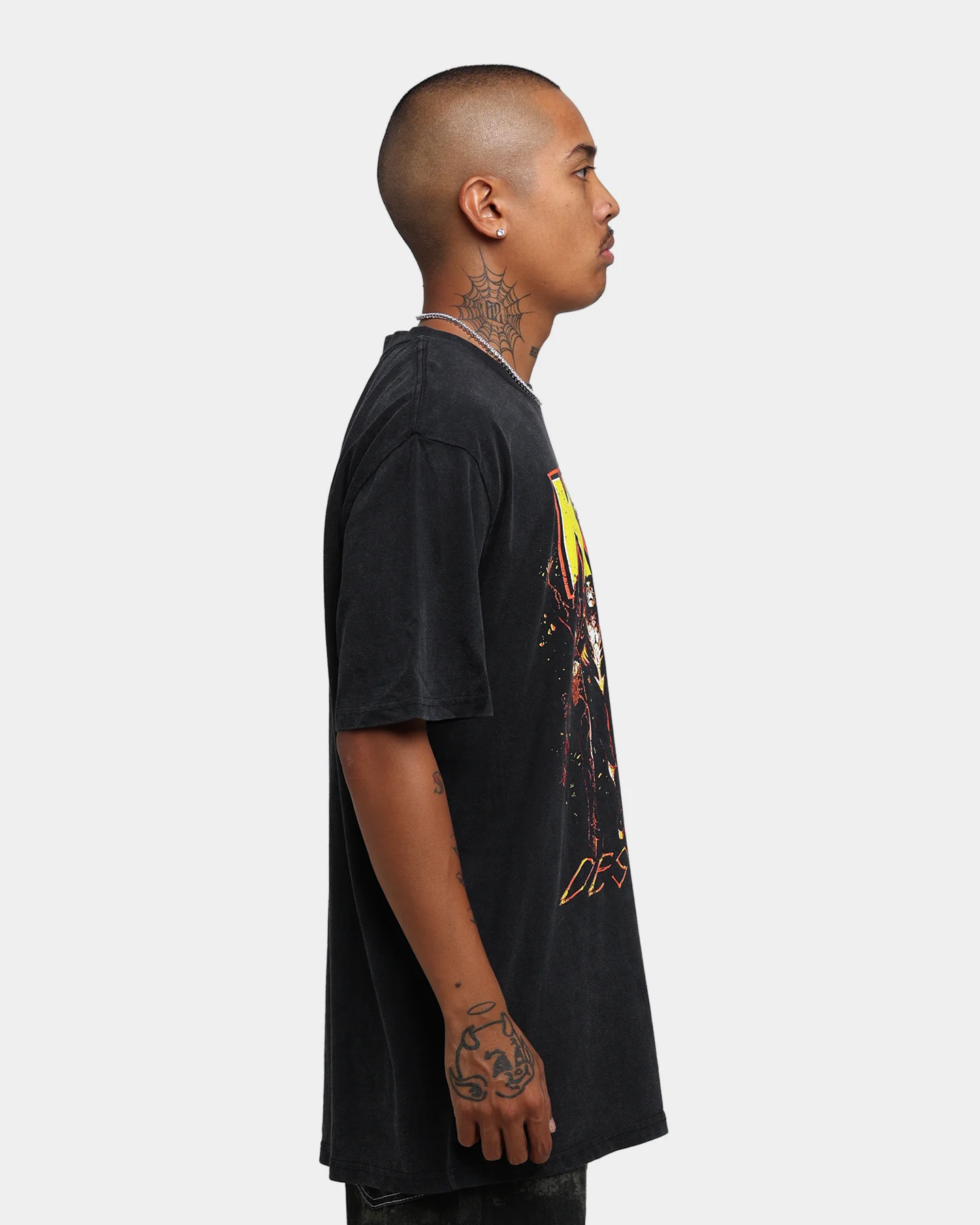 KISS Destroyer T-Shirt Black Wash - Image 5