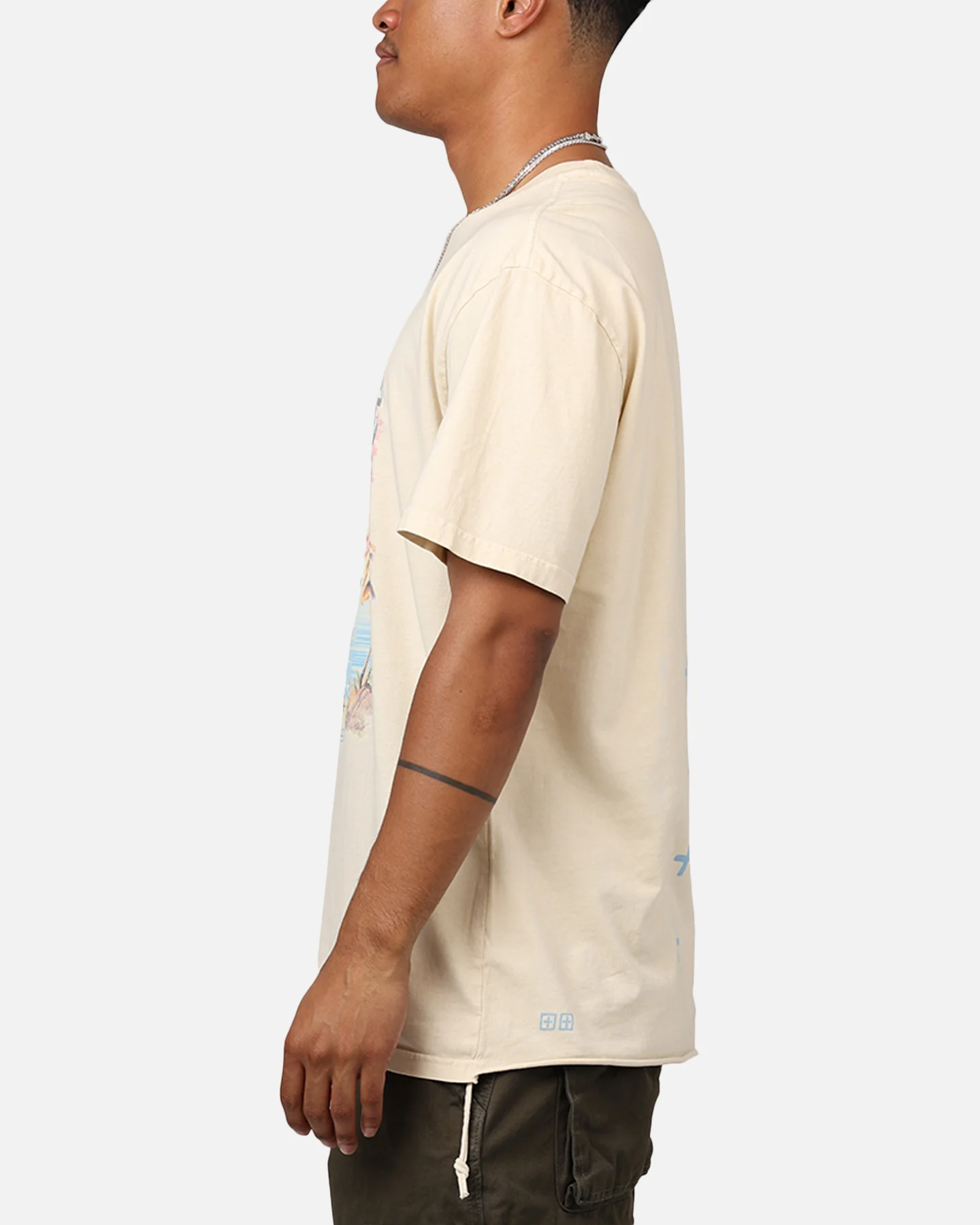 Ksubi Paradise Biggie T-Shirt Tan - Image 5
