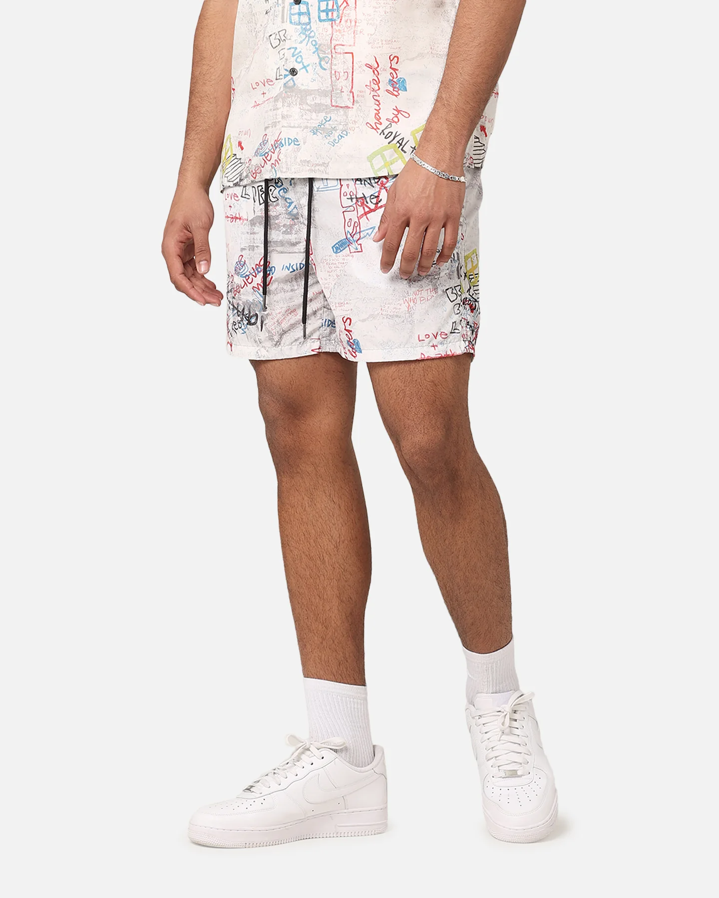 Ksubi Skrawler Board Shorts White - Image 6