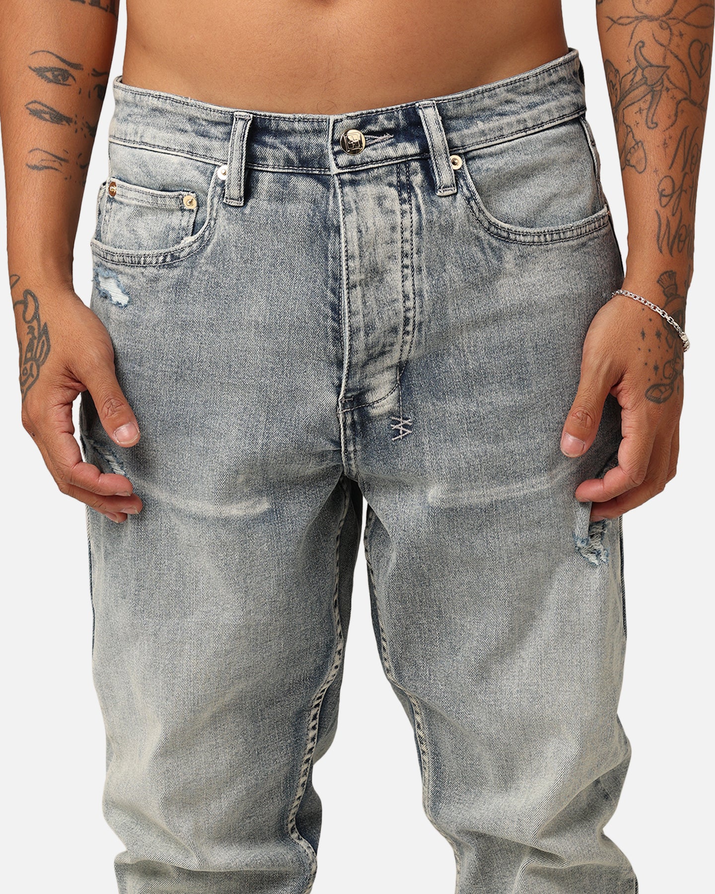 Ksubi Wolfgang Punk Gold Jeans Denim - Image 7