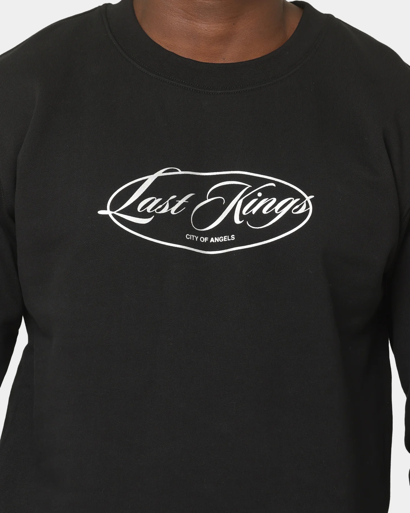 Last Kings City Of Angels Crewneck Black - Image 3
