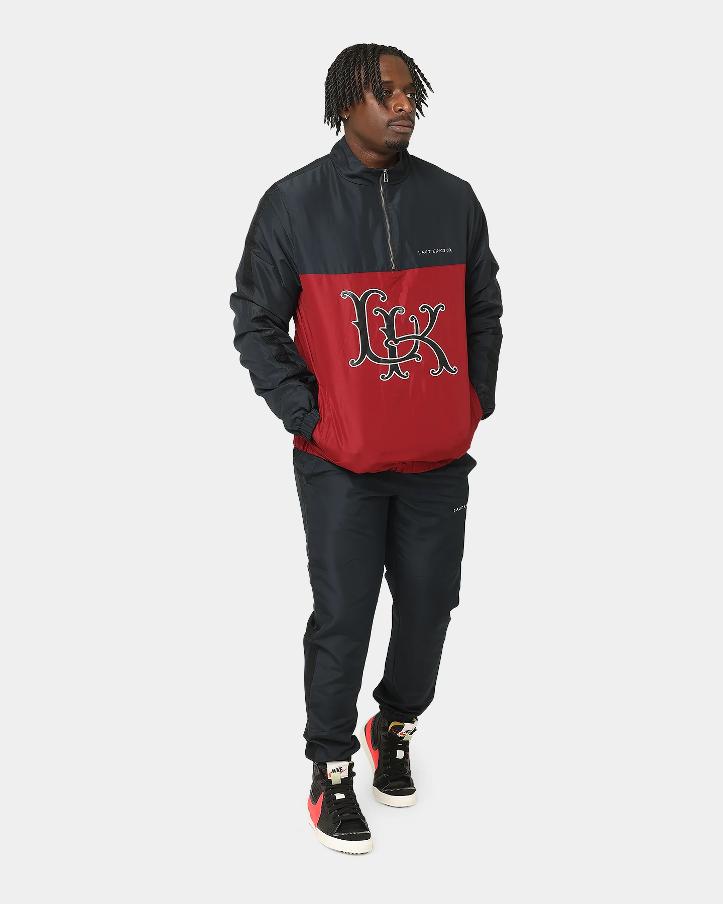 Last Kings Regalia Monogram Track Jacket Bloodstone - Image 2