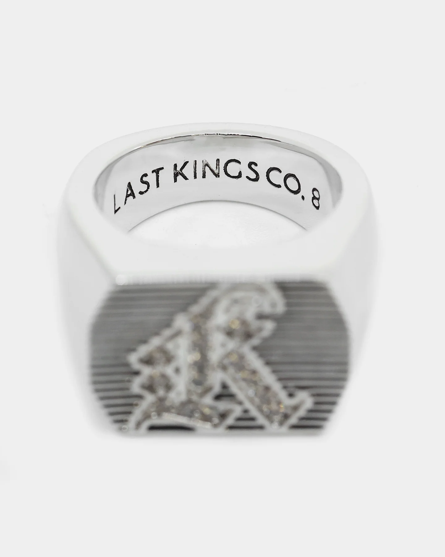 Last Kings Supremacy Ring Iced Silver - Image 7