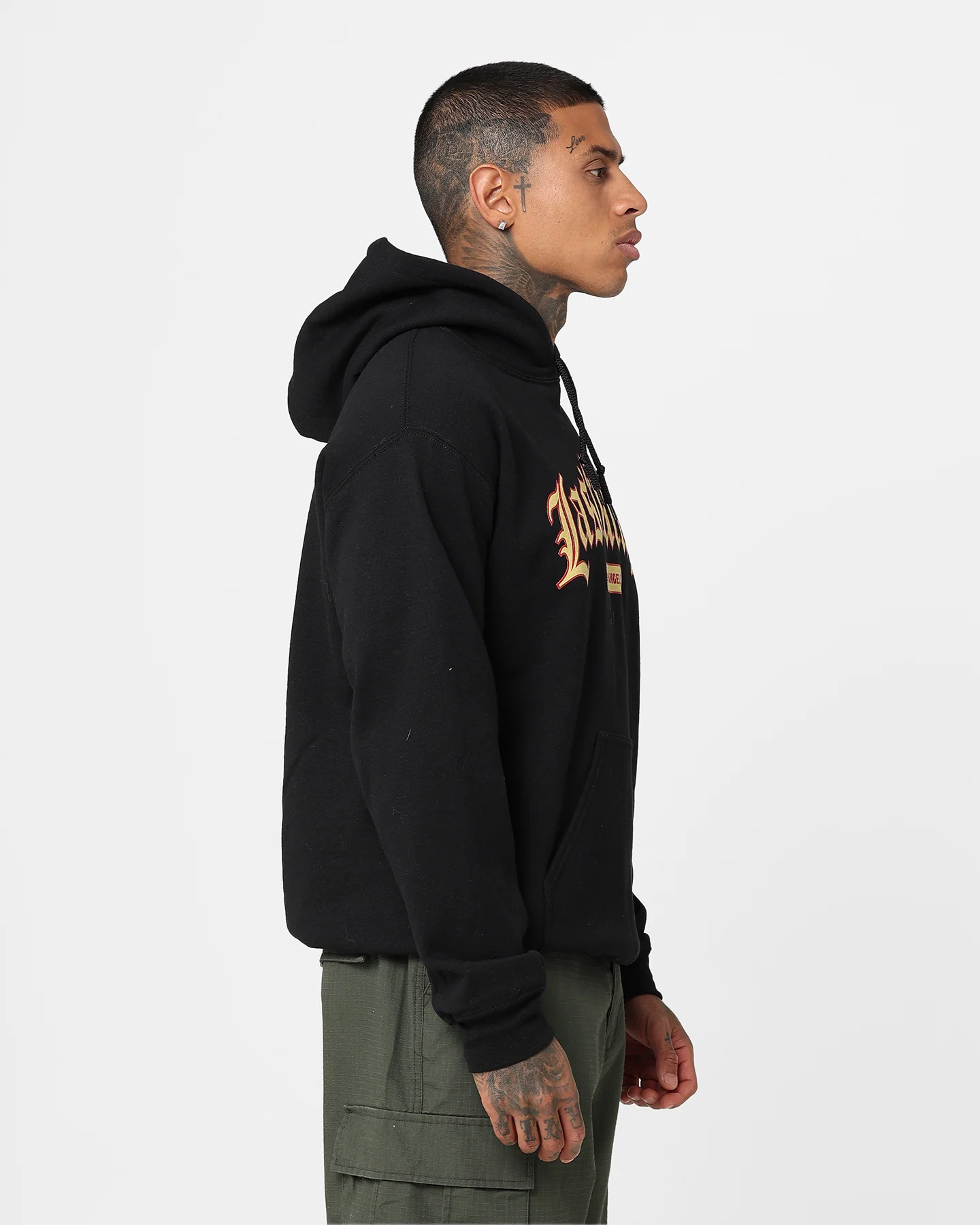 Last Kings Throwback Hoodie Black - Image 5