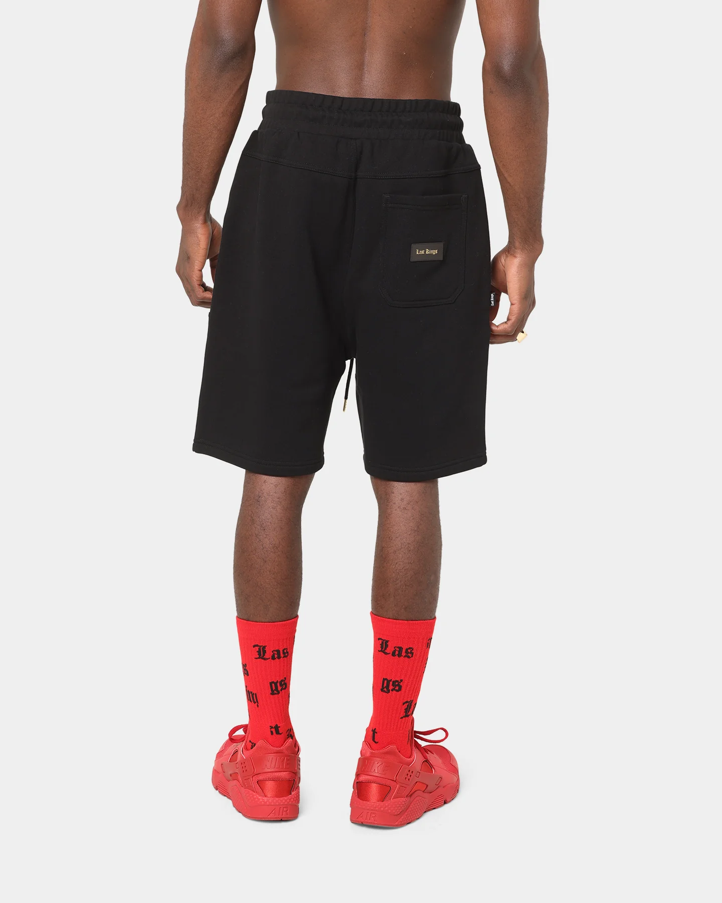 Last Kings Tut Basic Sweat Shorts Black - Image 4