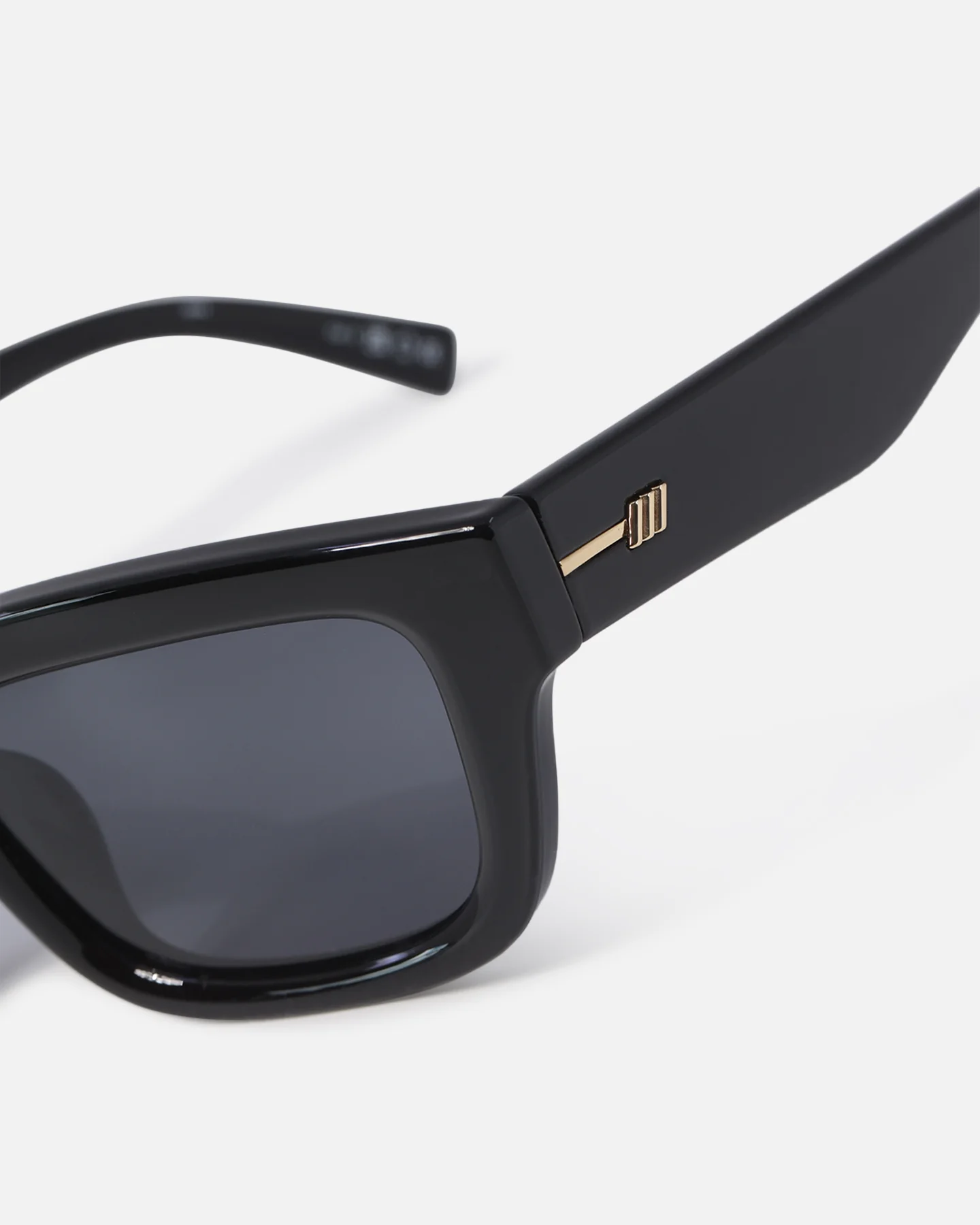 Le Specs Le Castle Sunglasses Black - Image 7
