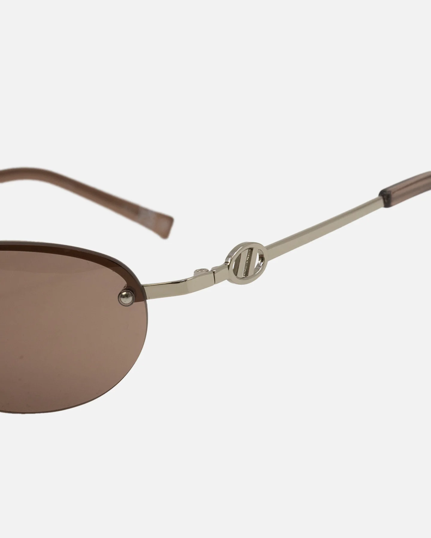 Le Specs Slinky Sunglasses Silver - Image 7