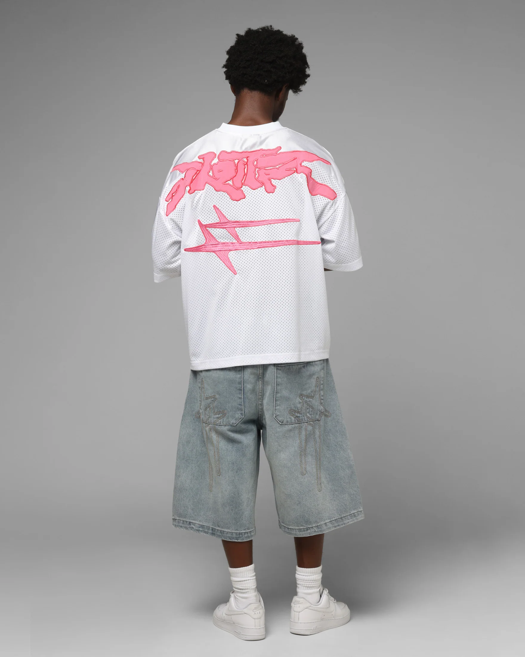 Loiter Airbrush Jersey Pink/White - Image 4