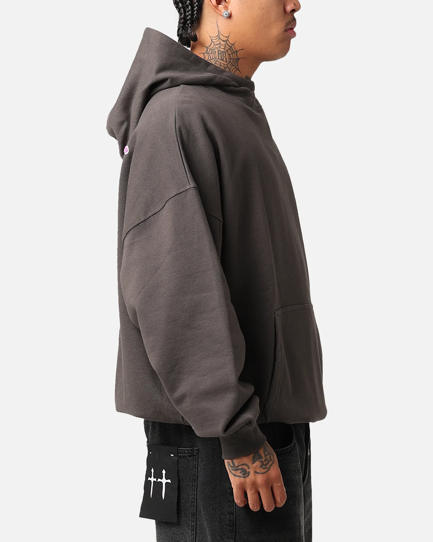 Loiter Alter Hoodie Charcoal - Image 5