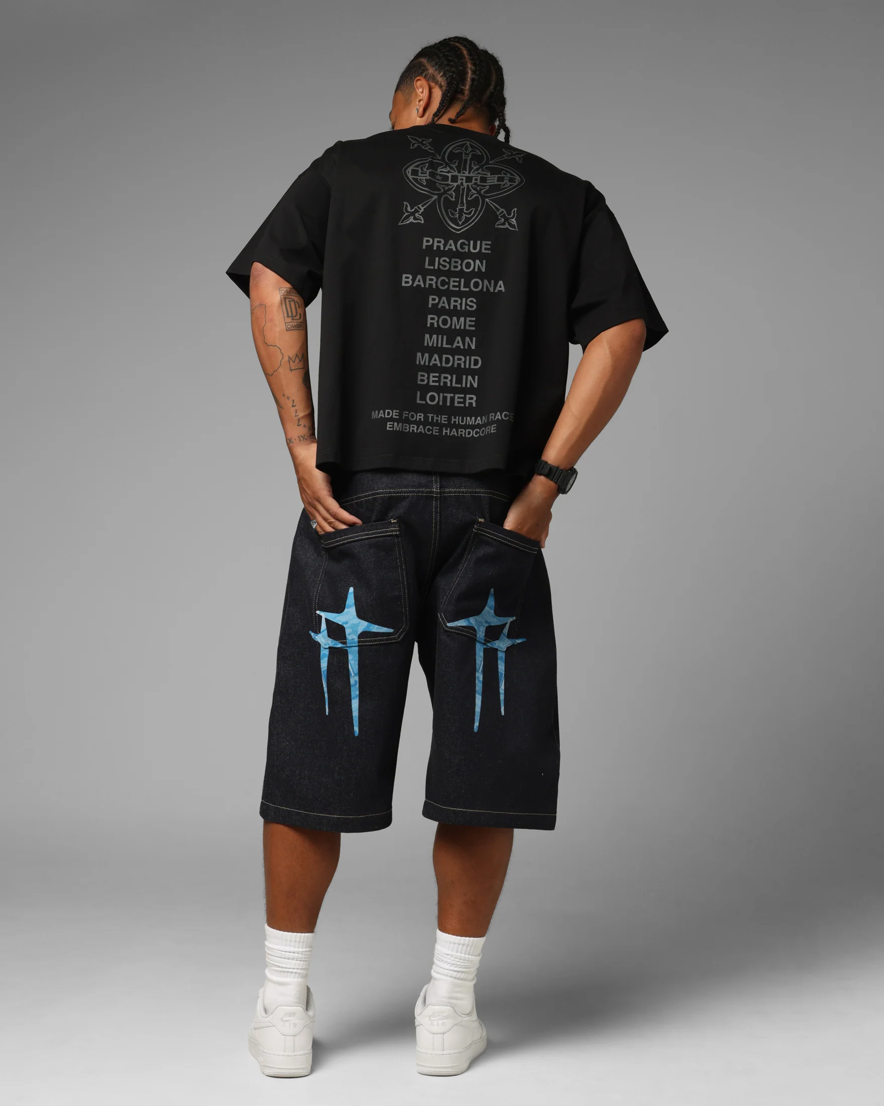 Loiter Apeezy Oversized T-Shirt Black - Image 4