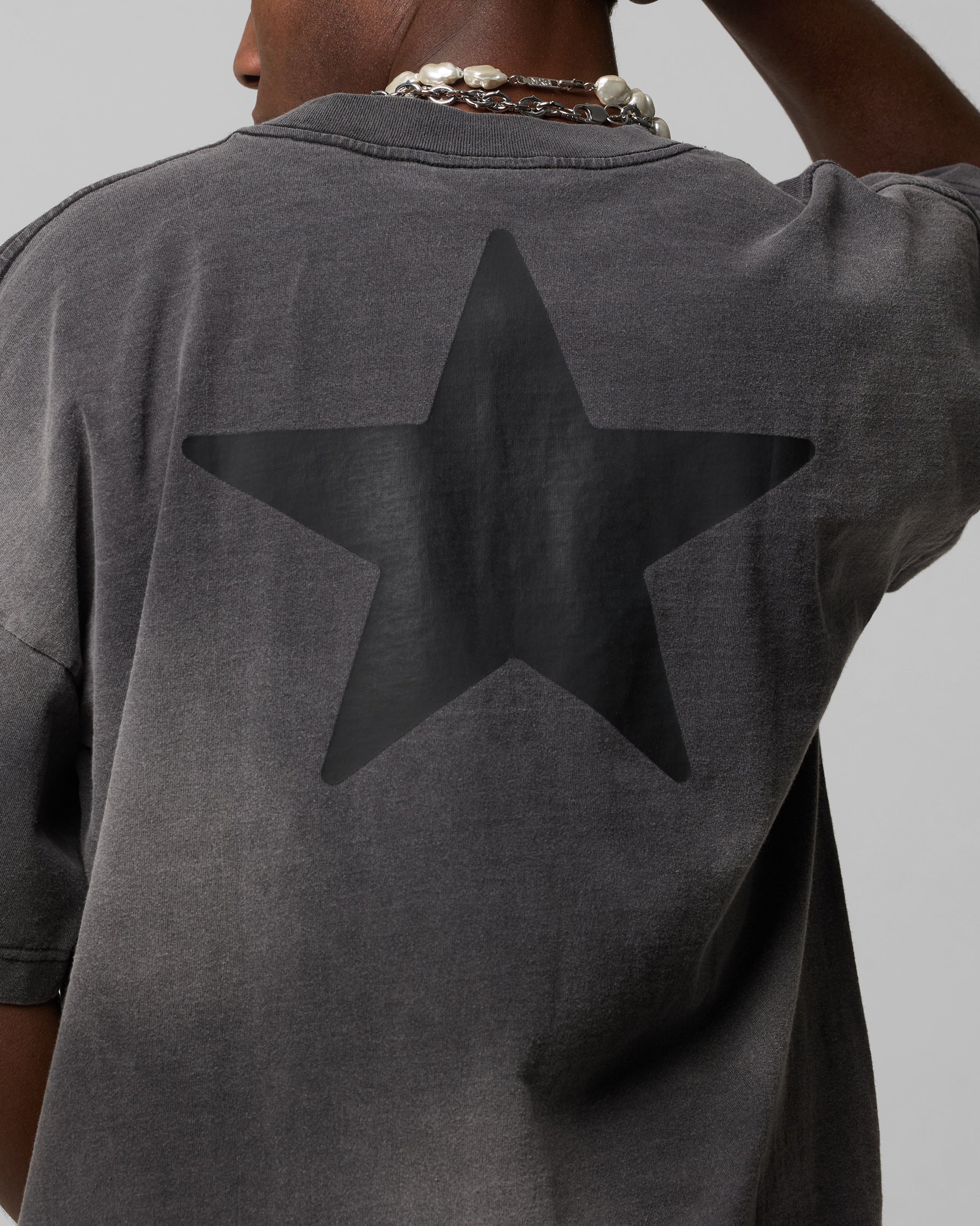 Loiter Celestial T-Shirt Charcoal - Image 8
