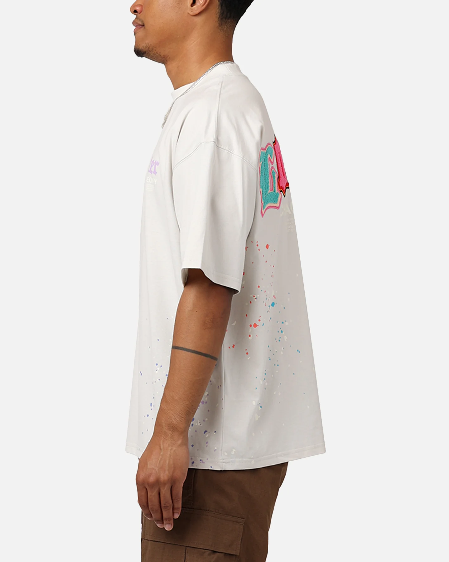 Loiter Chaos Theory T-Shirt Grey - Image 5