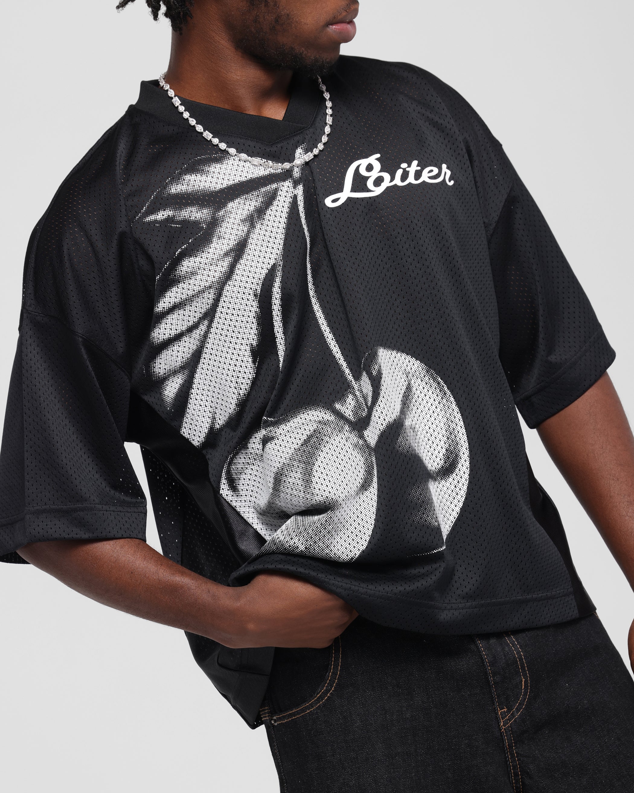 Loiter Cherry Jersey Black - Image 7