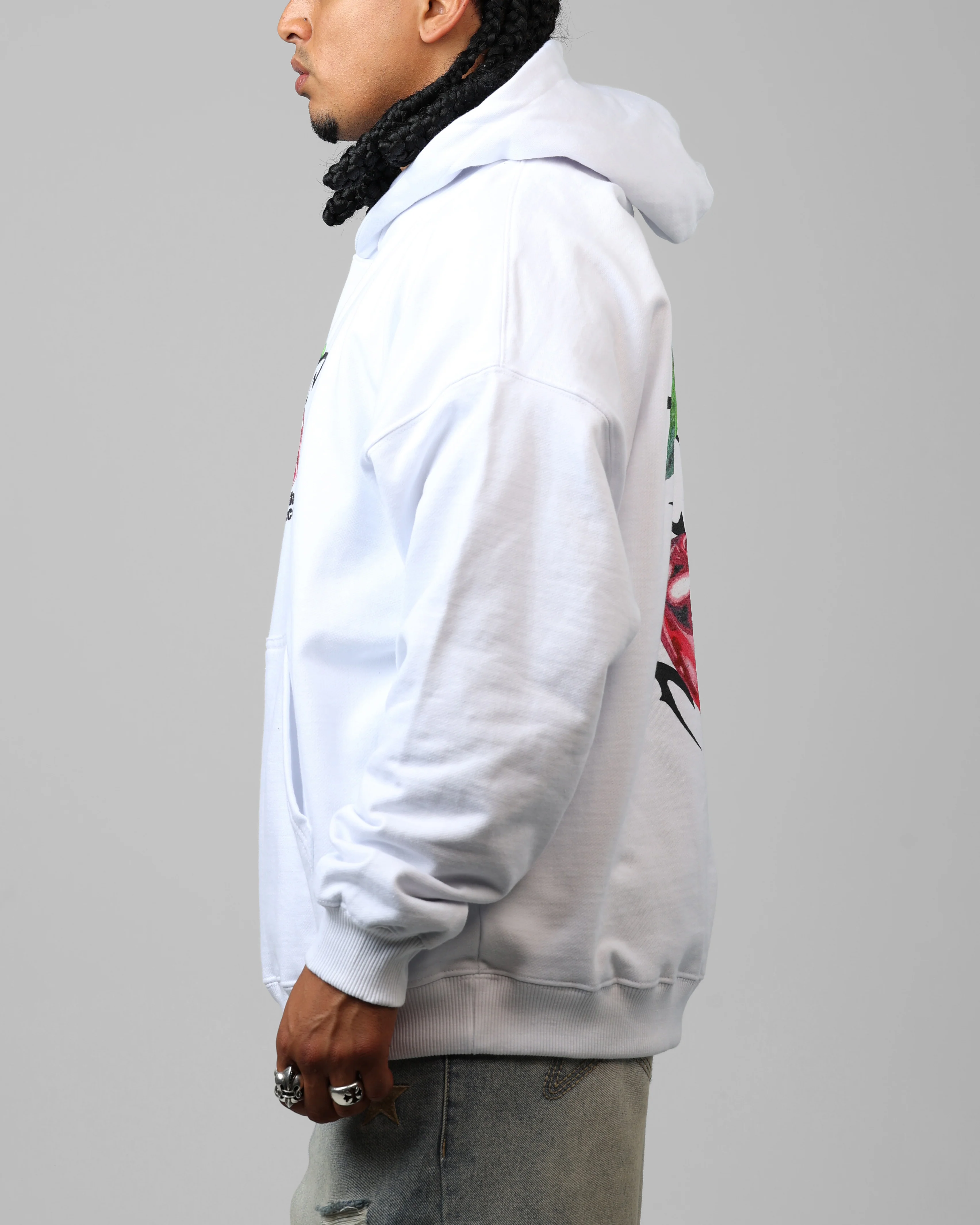 Loiter Cherry Pick Hoodie White - Image 5