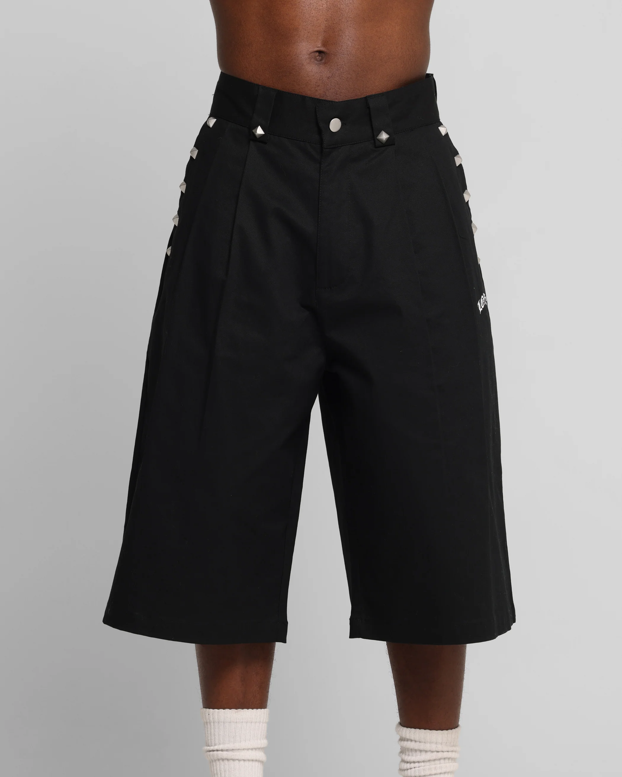 Loiter Chopper Baggy Shorts Black - Image 7