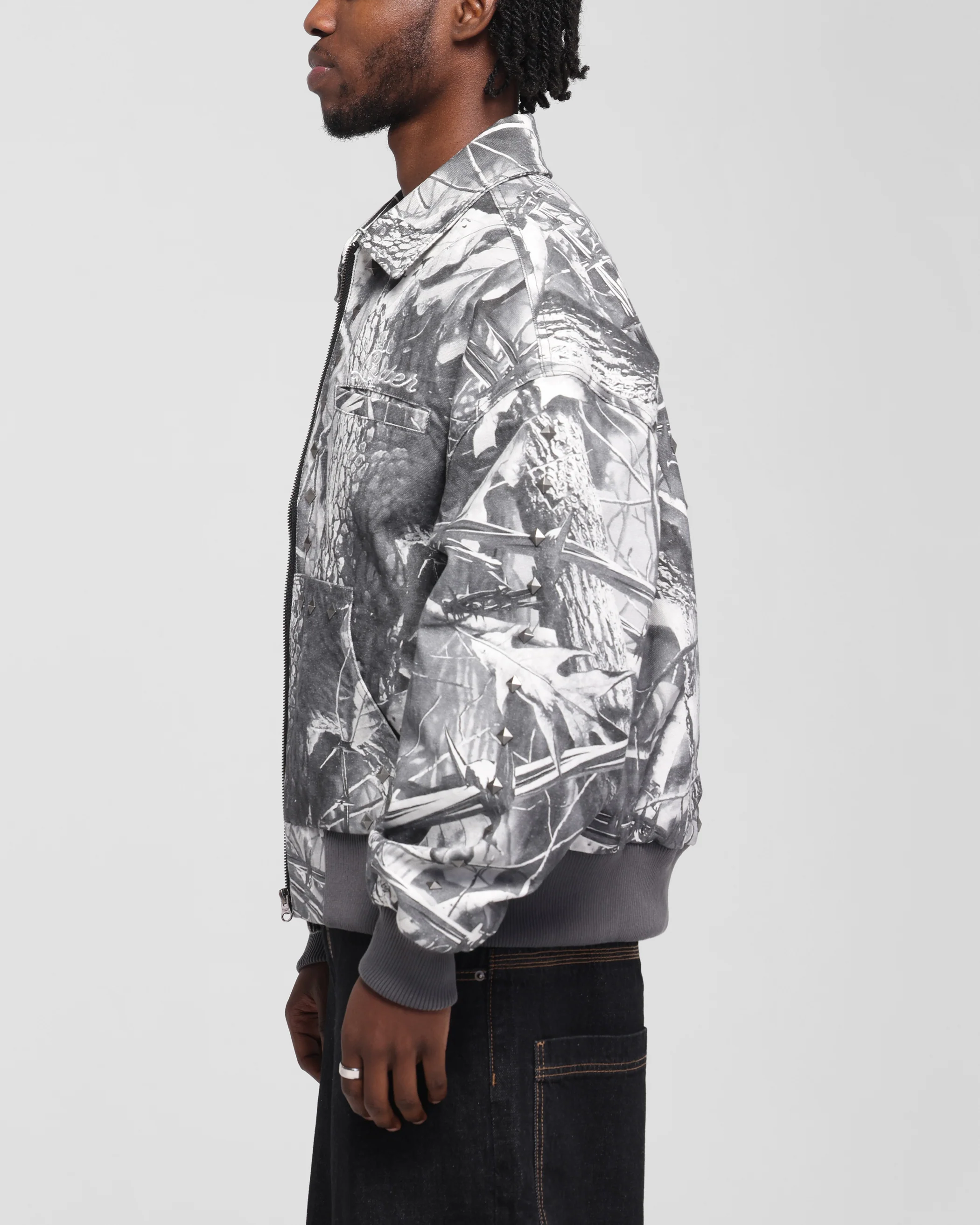 Loiter Chopper Work Jacket Real Tree Camo - Image 6
