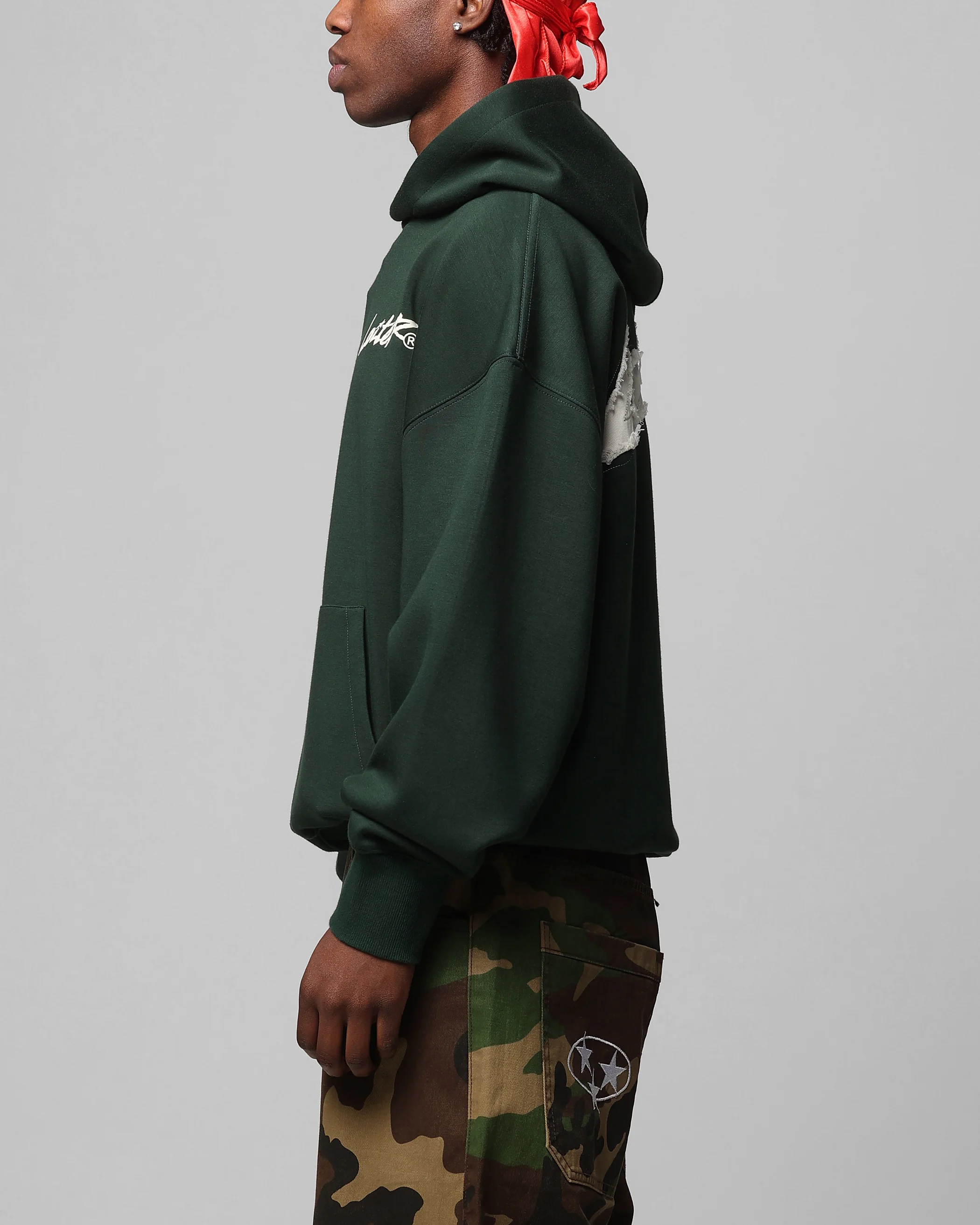 Loiter Chroma Premium Hoodie Dark Green - Image 6