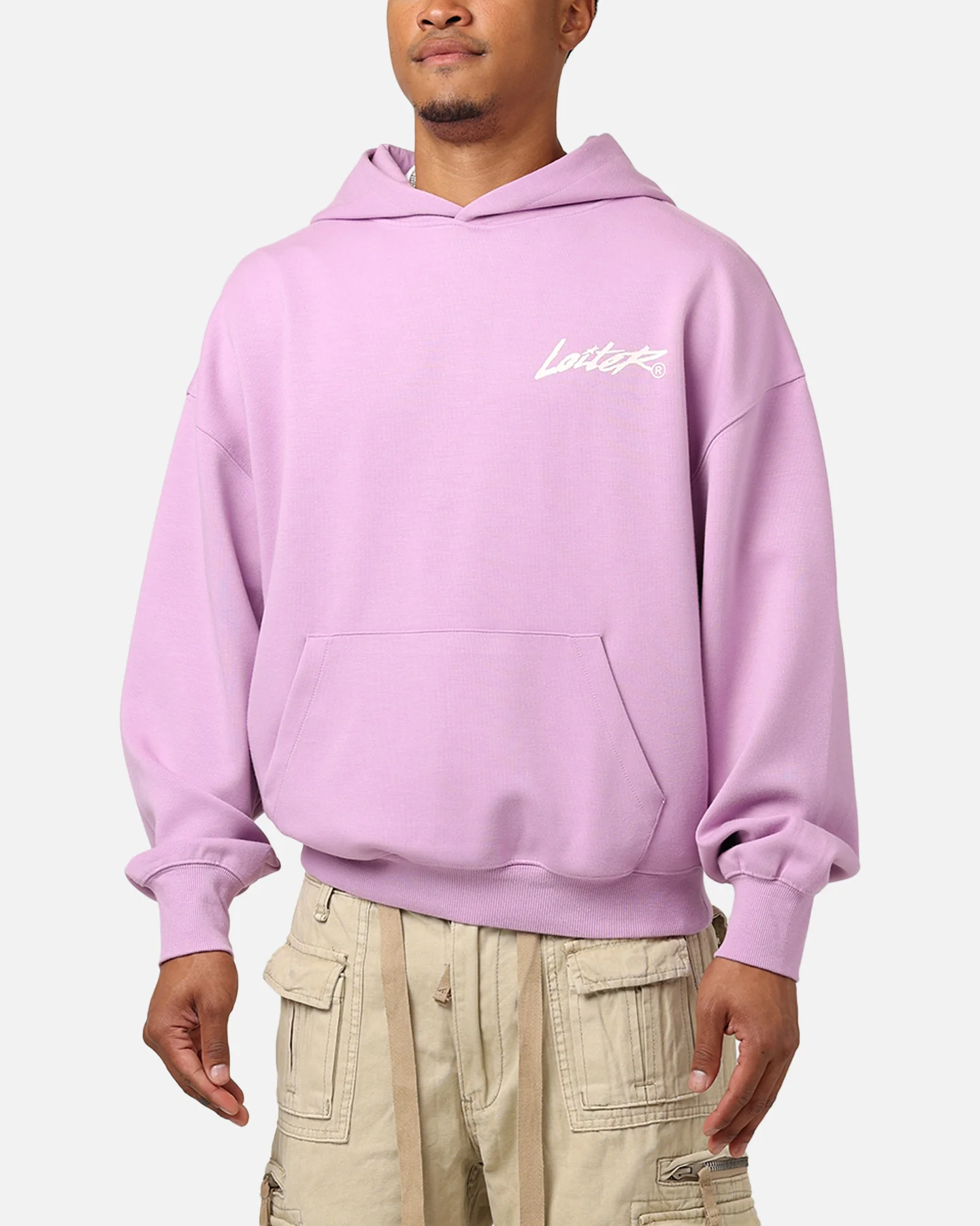 Loiter Chroma Premium Hoodie Purple - Image 8