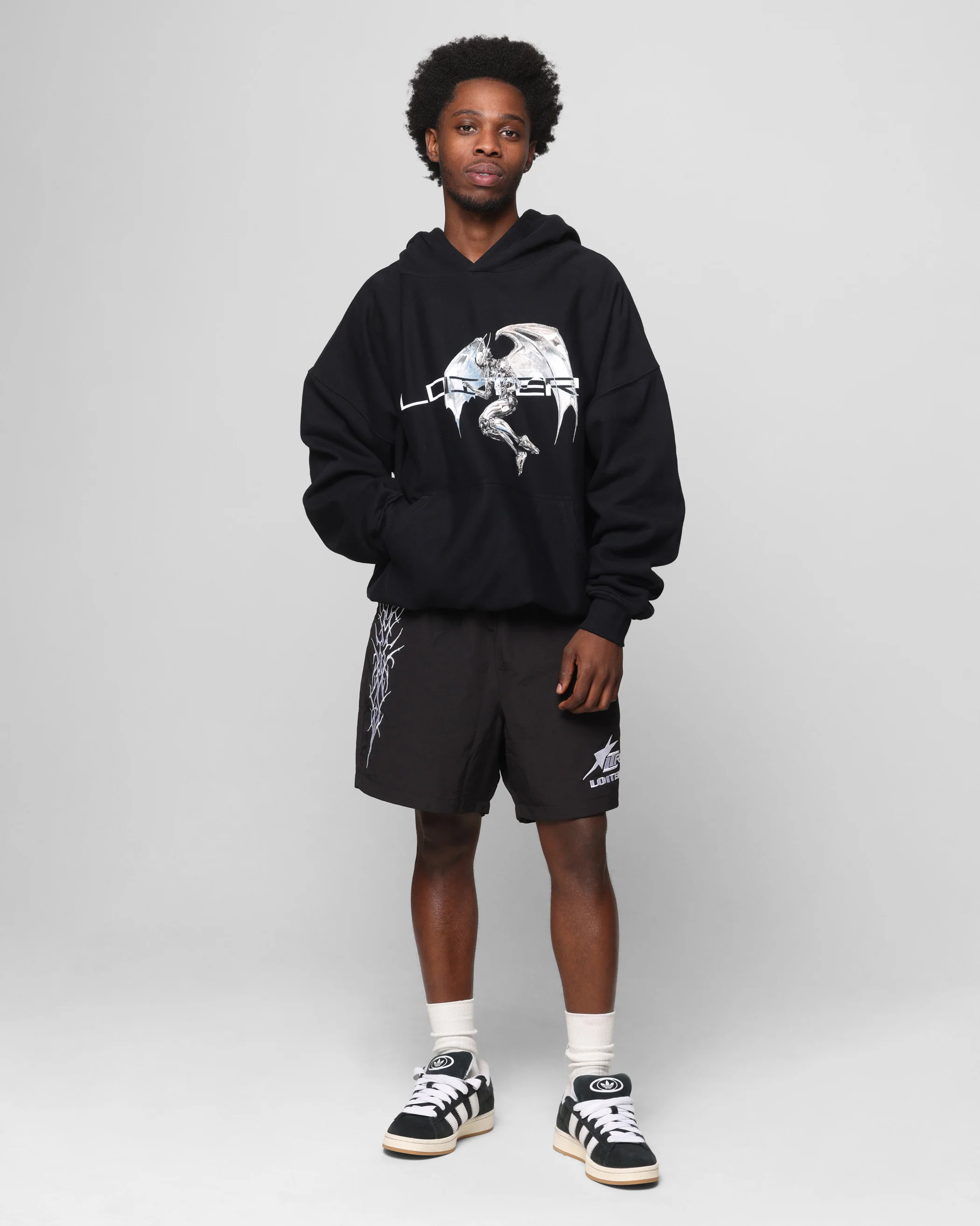 Loiter Chrome Deceiver Hoodie Black - Image 4