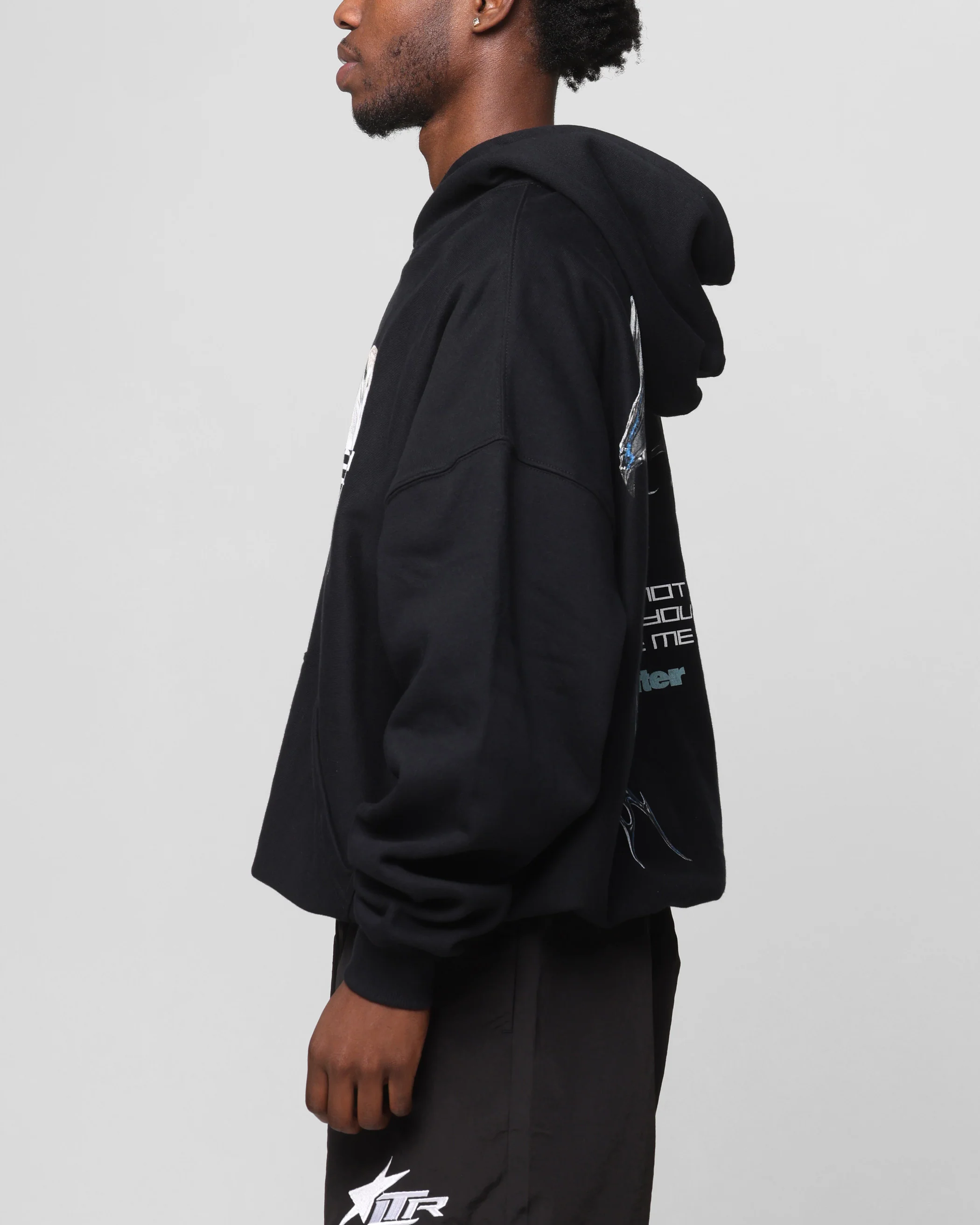Loiter Chrome Deceiver Hoodie Black - Image 6