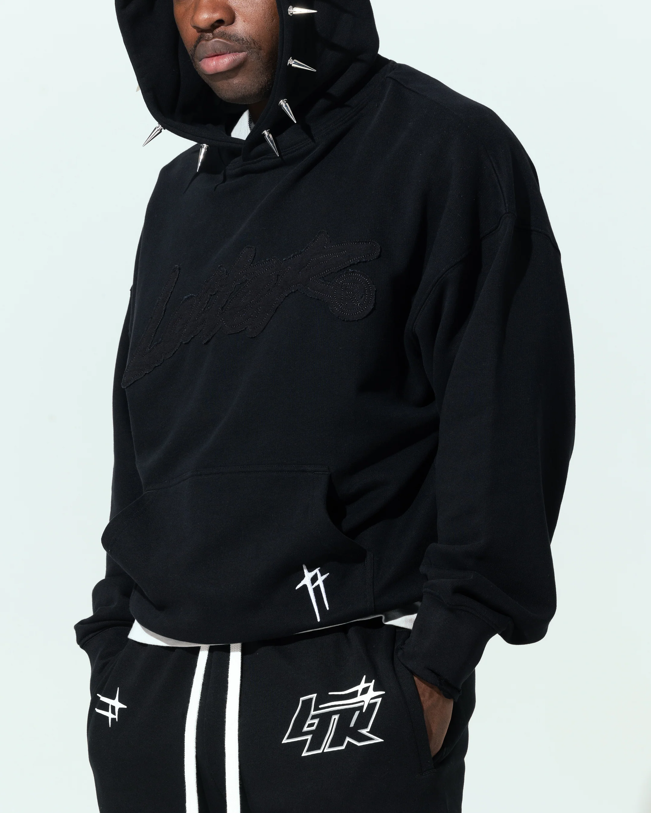 Loiter Chrome Faith Hoodie Black - Image 7
