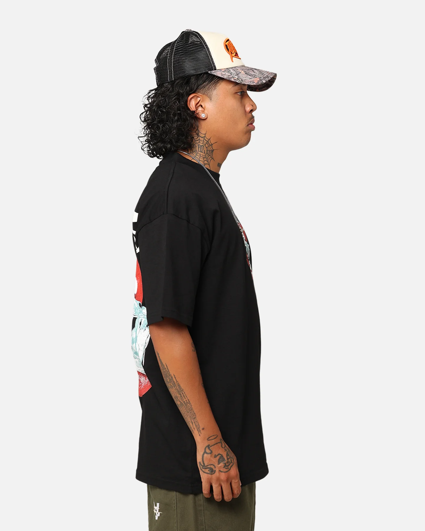Loiter Cold Lips T-Shirt Black - Image 6