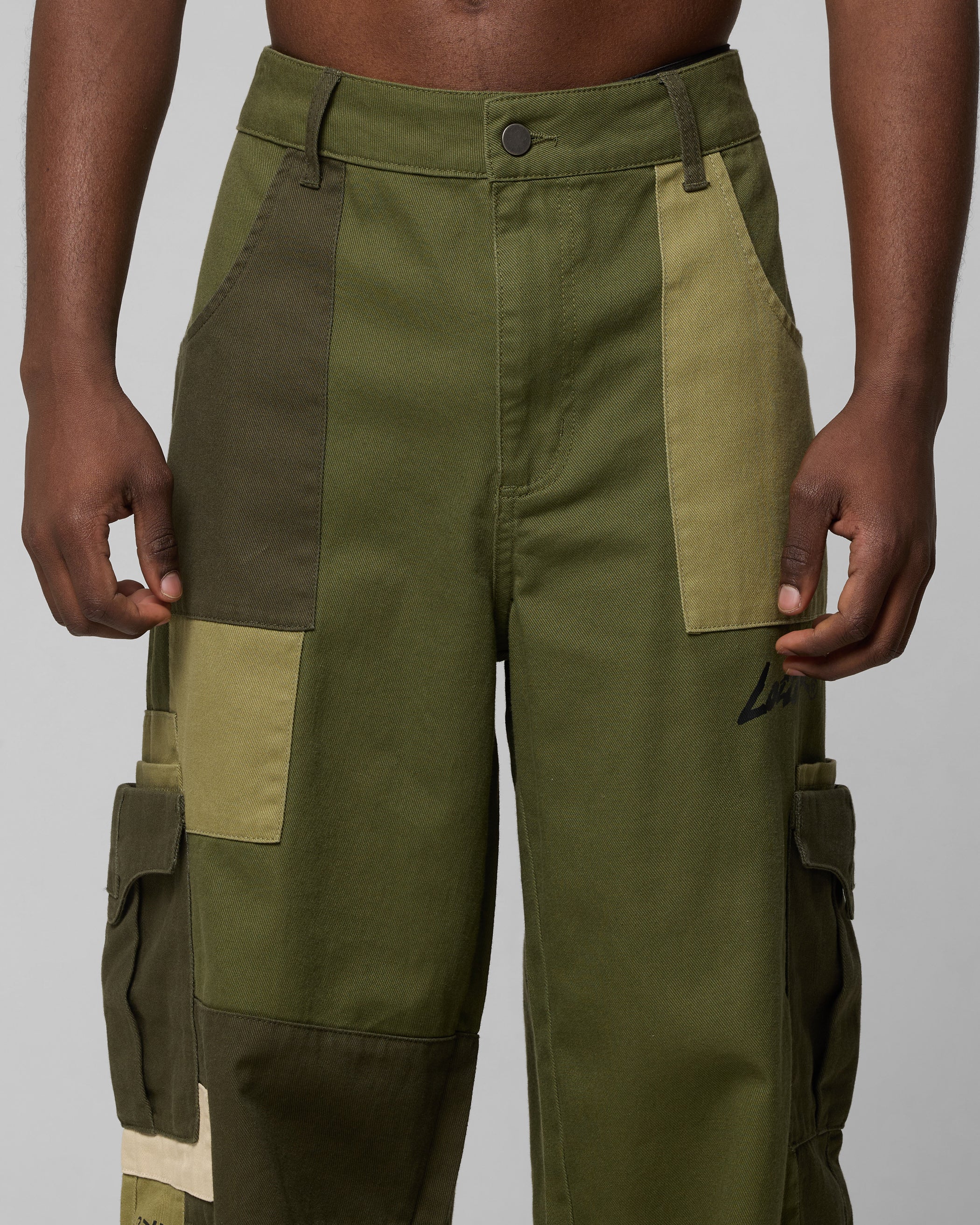 Loiter Collateral Cargo Pants Khaki - Image 7