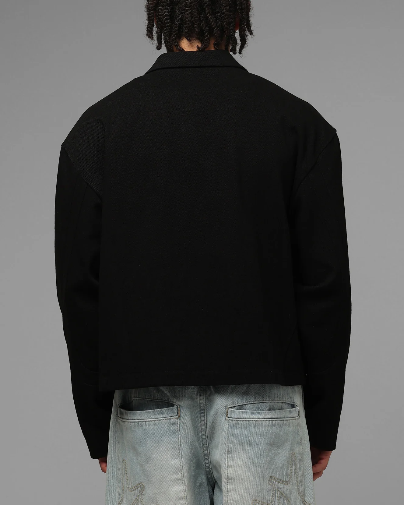 Loiter Compound Biker Jacket Black - Image 3