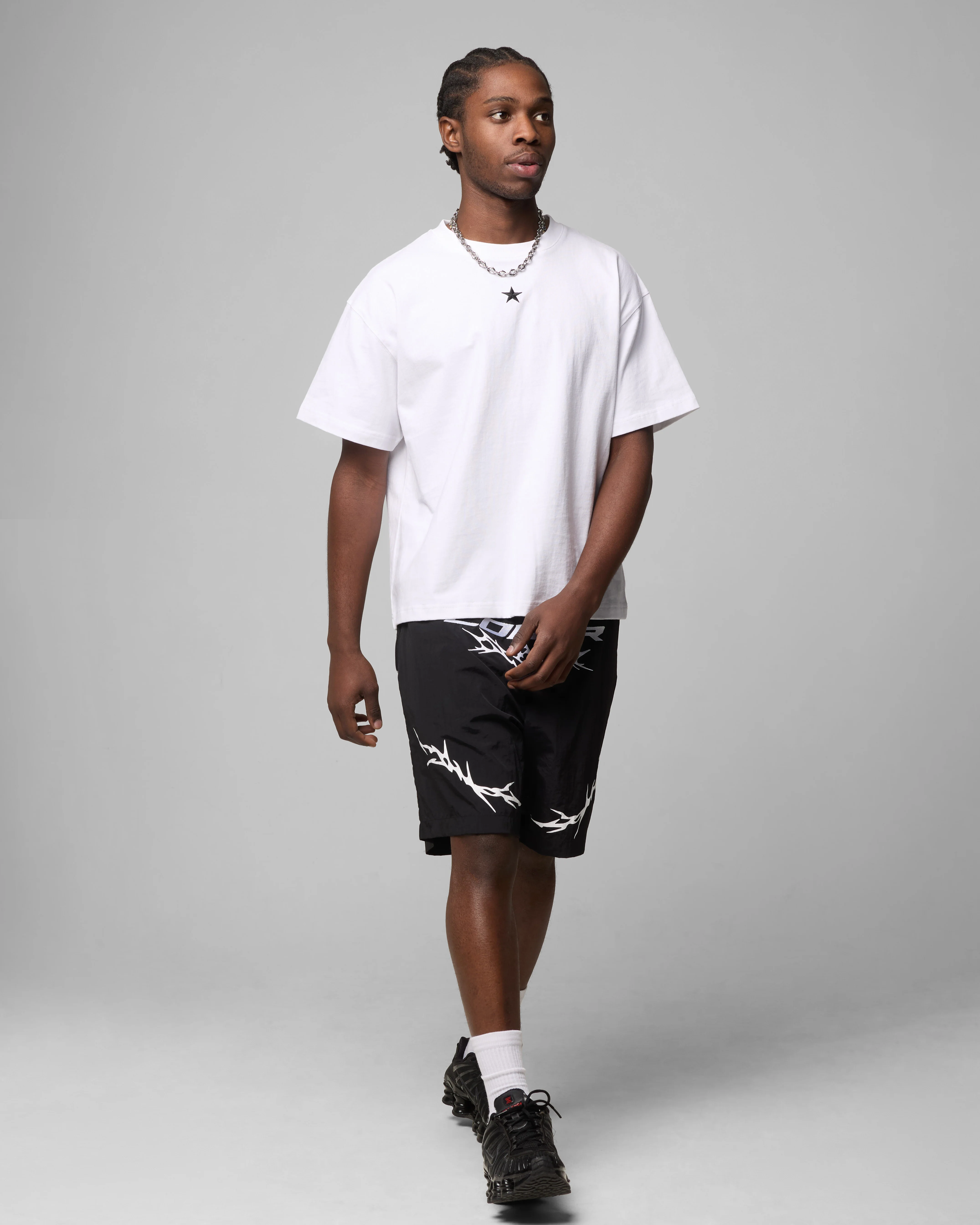 Loiter Cyber Walk Shorts Black - Image 2
