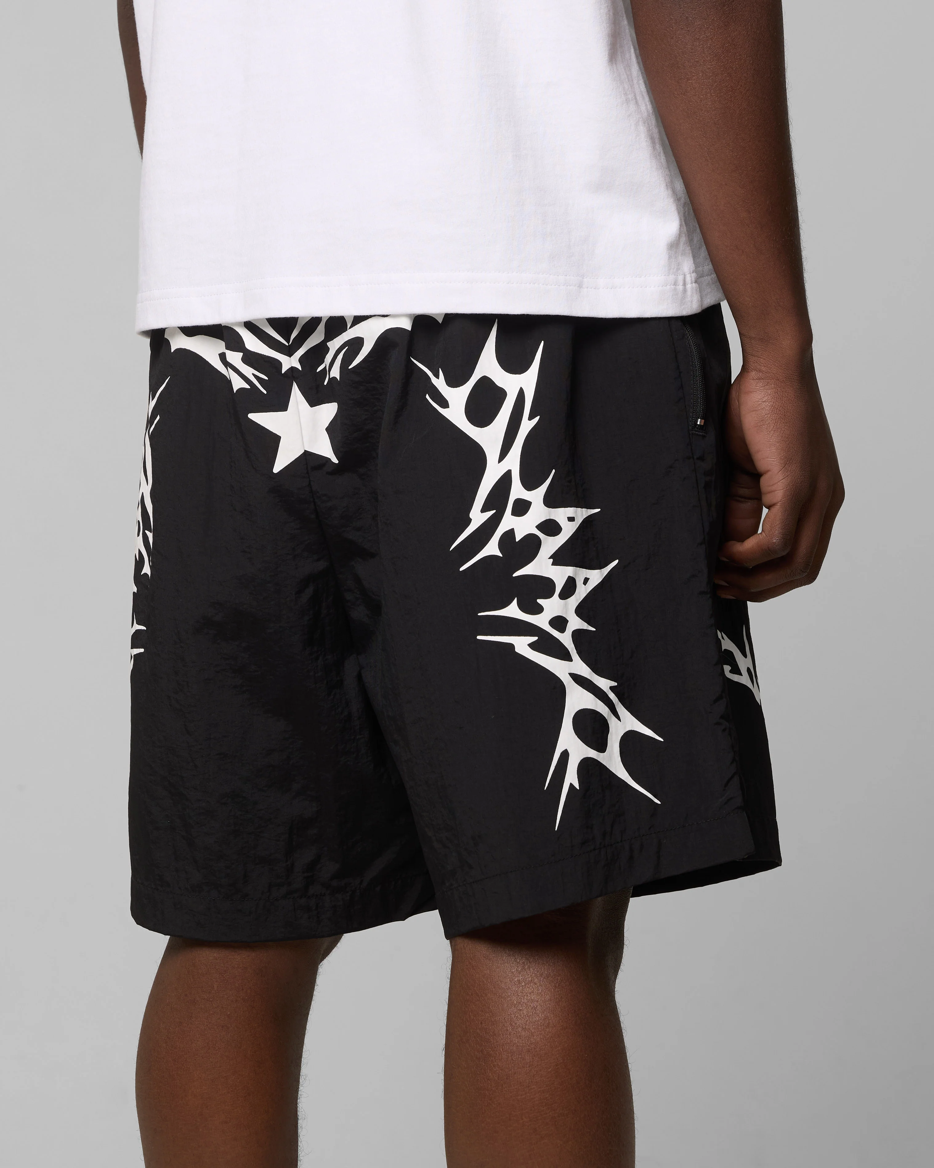 Loiter Cyber Walk Shorts Black - Image 3