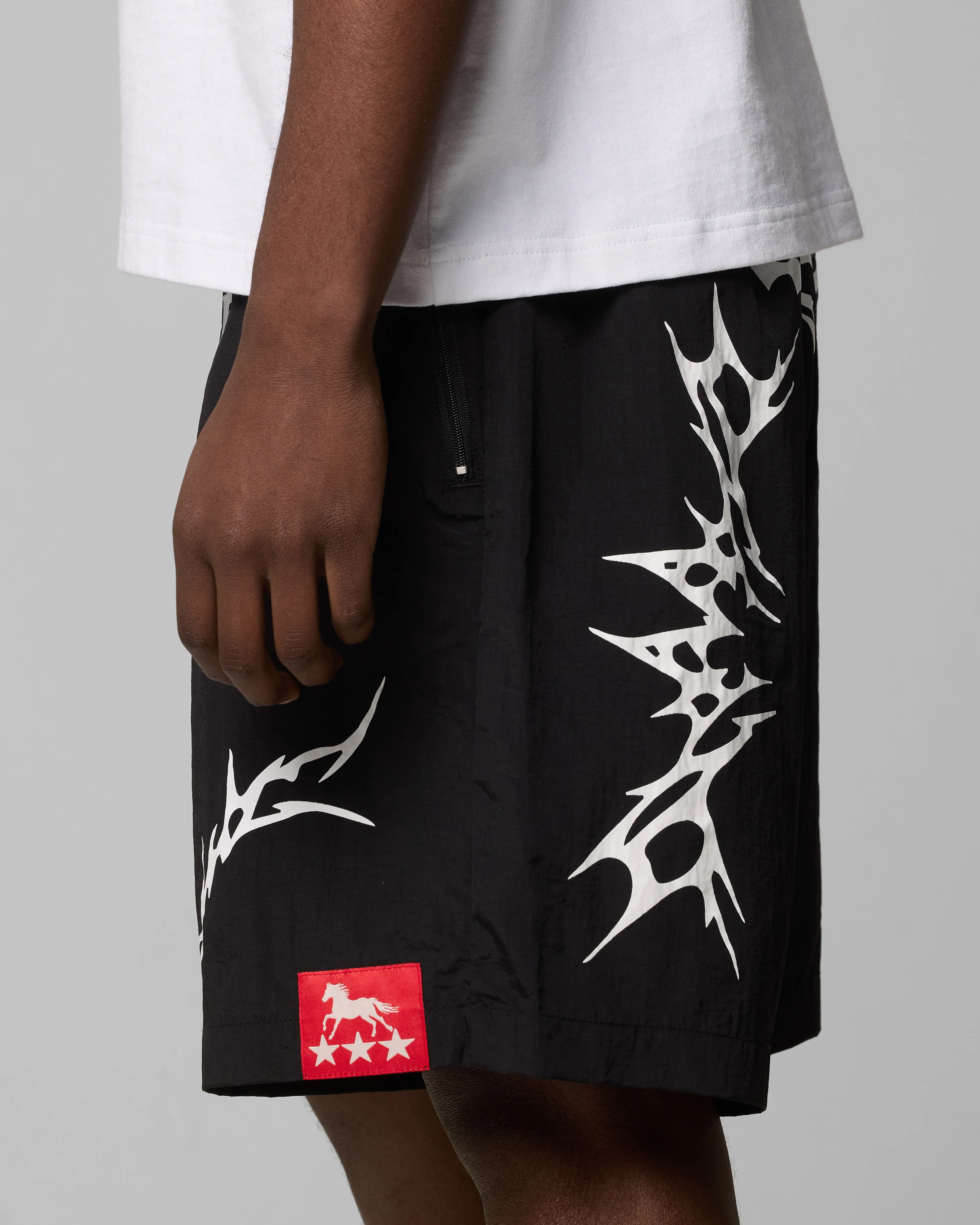 Loiter Cyber Walk Shorts Black - Image 4