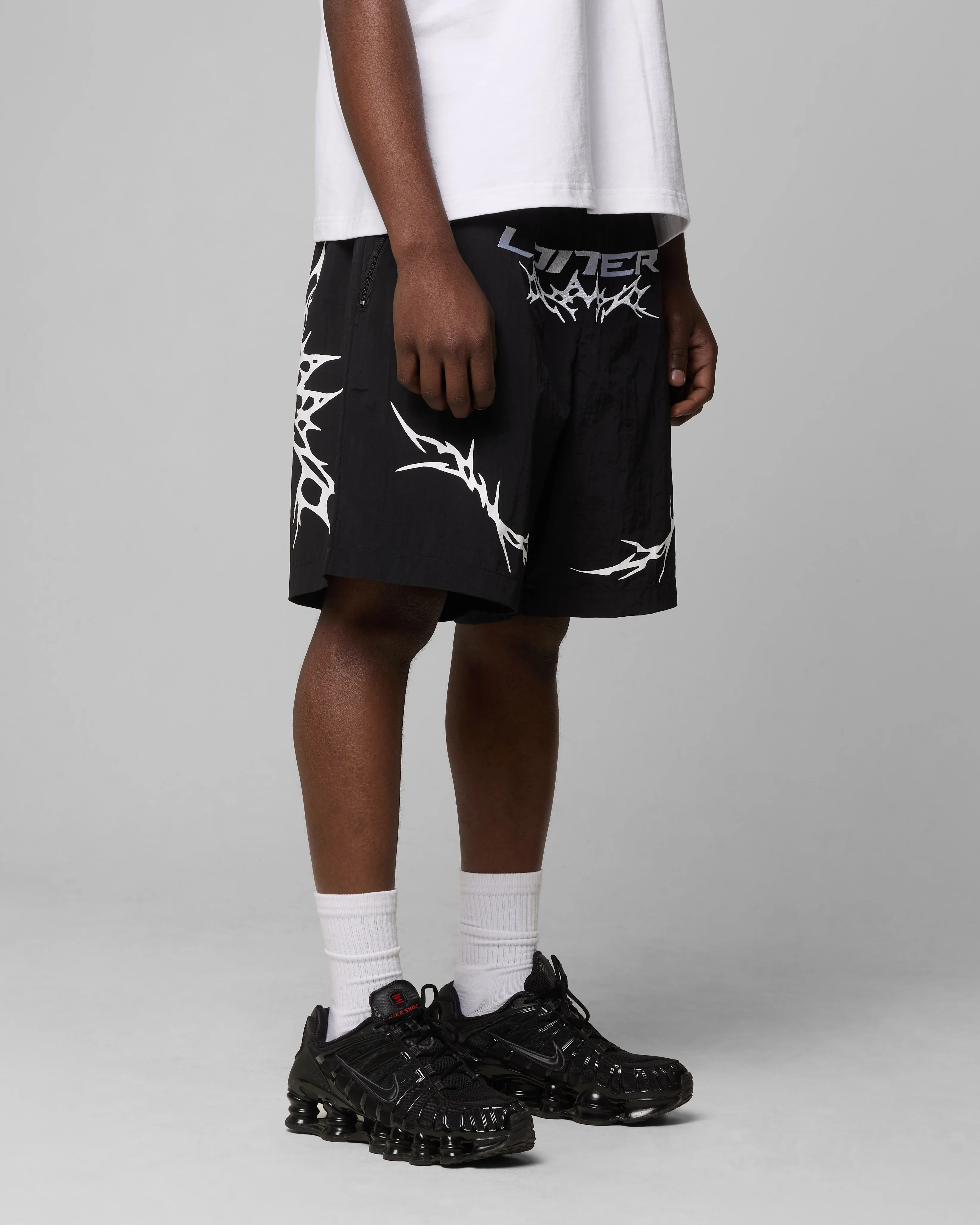 Loiter Cyber Walk Shorts Black - Image 5