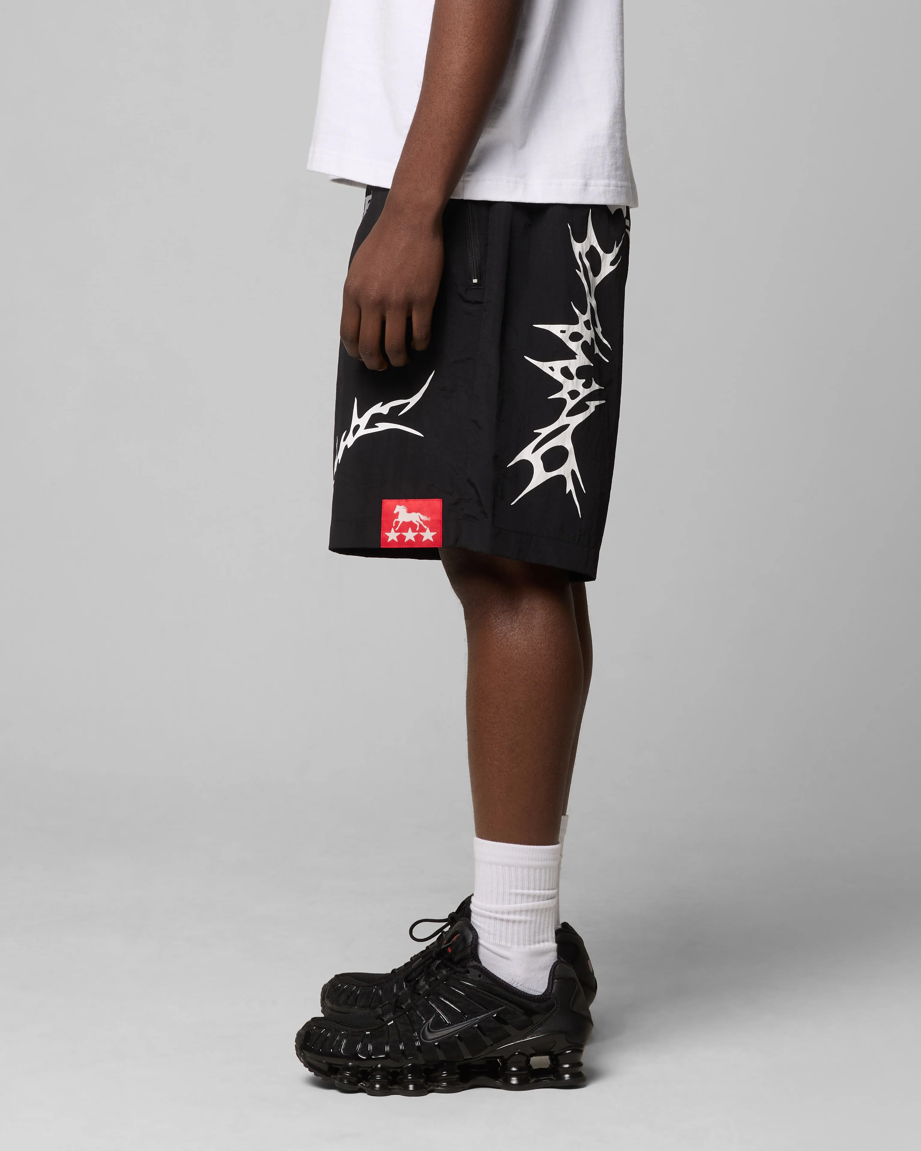 Loiter Cyber Walk Shorts Black - Image 6