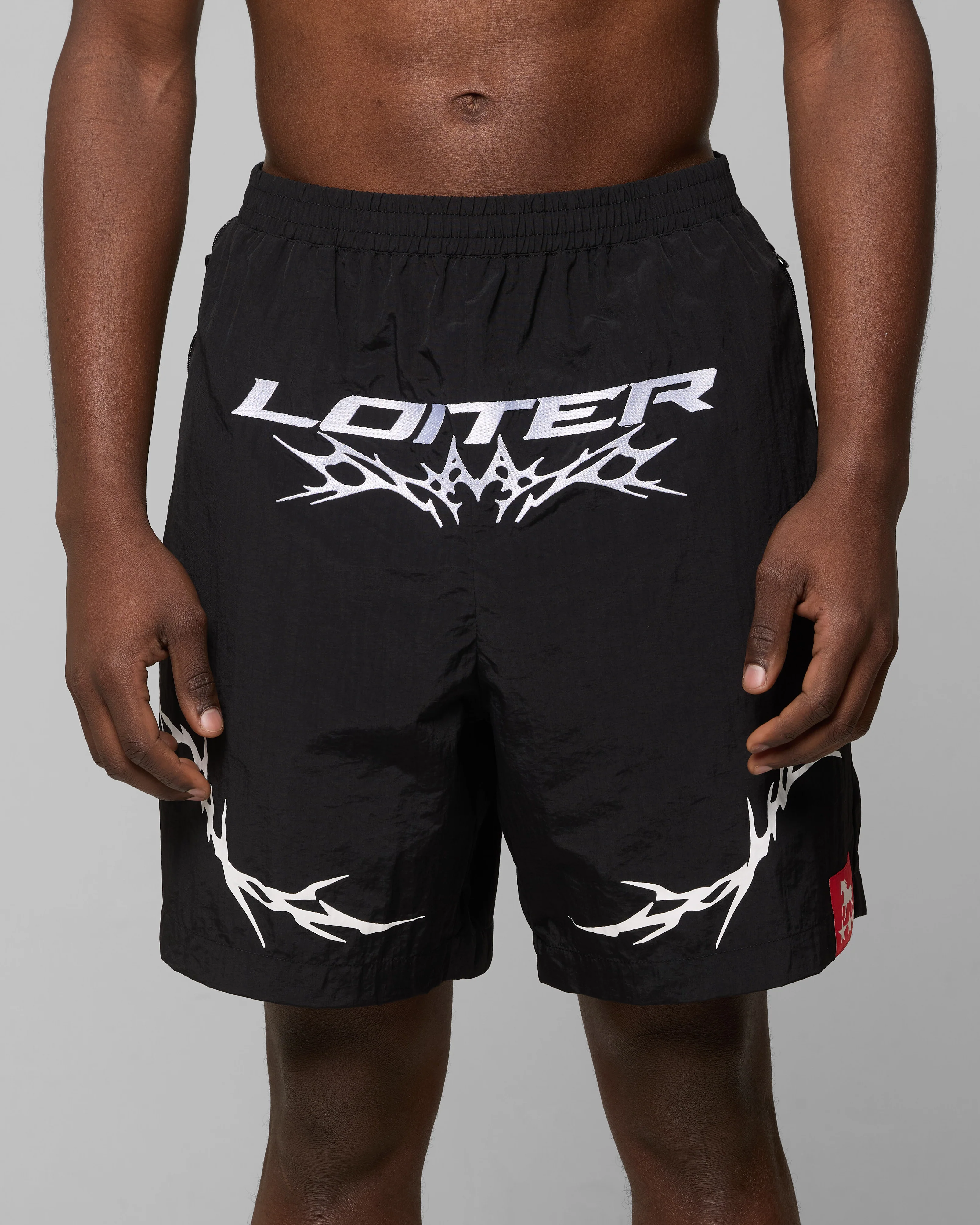 Loiter Cyber Walk Shorts Black - Image 7