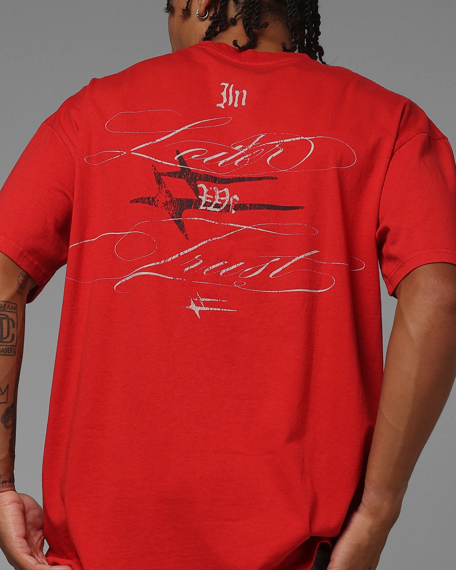 Loiter Devotion T-Shirt Red - Image 8