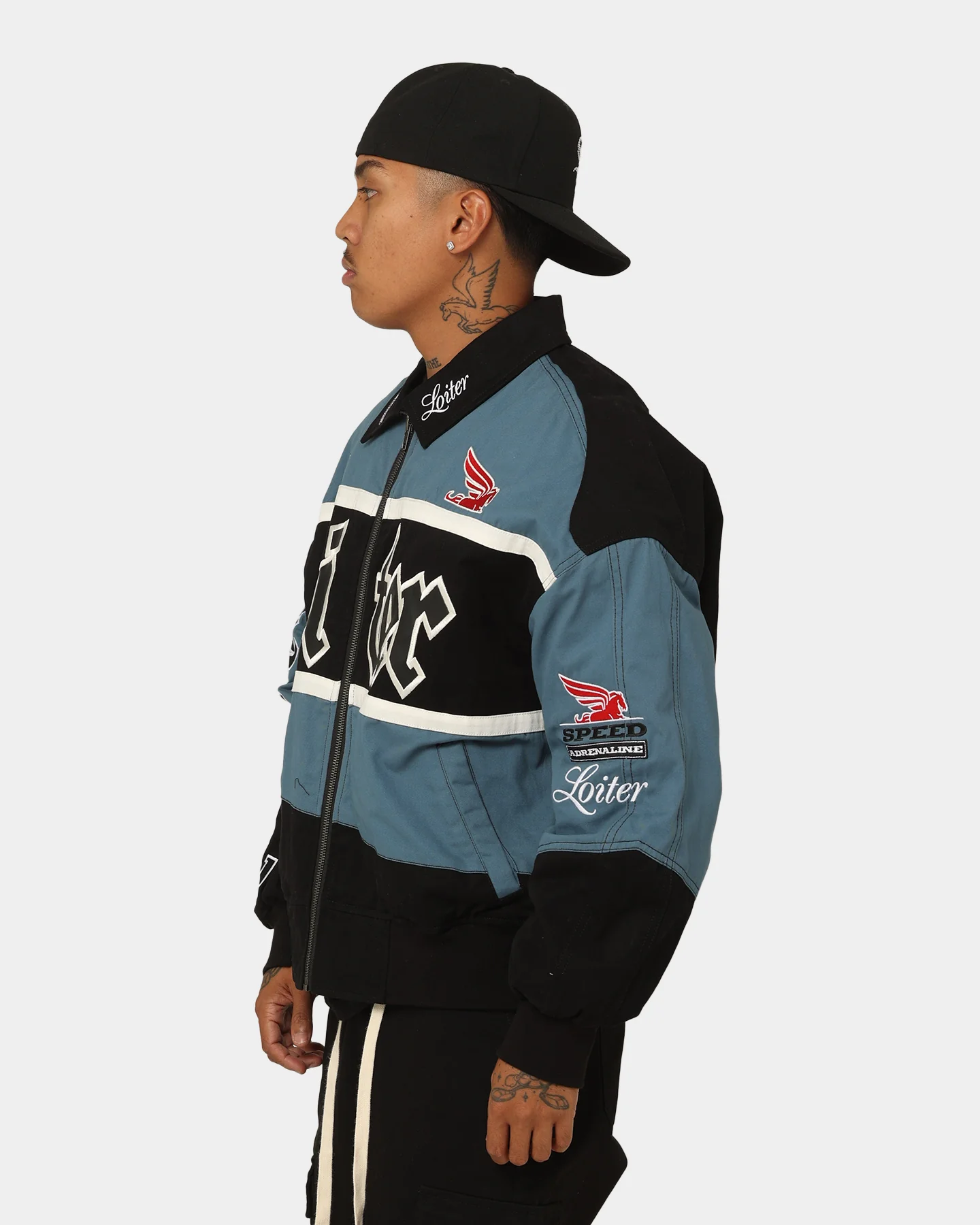 Loiter Drift Circuit Jacket Blue/Black - Image 7