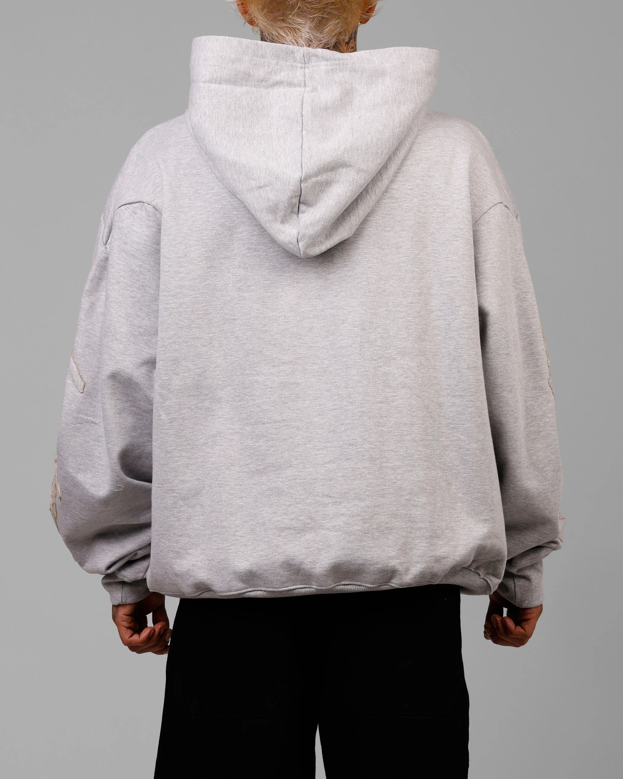 Loiter Dune Hoodie Grey Marle - Image 2