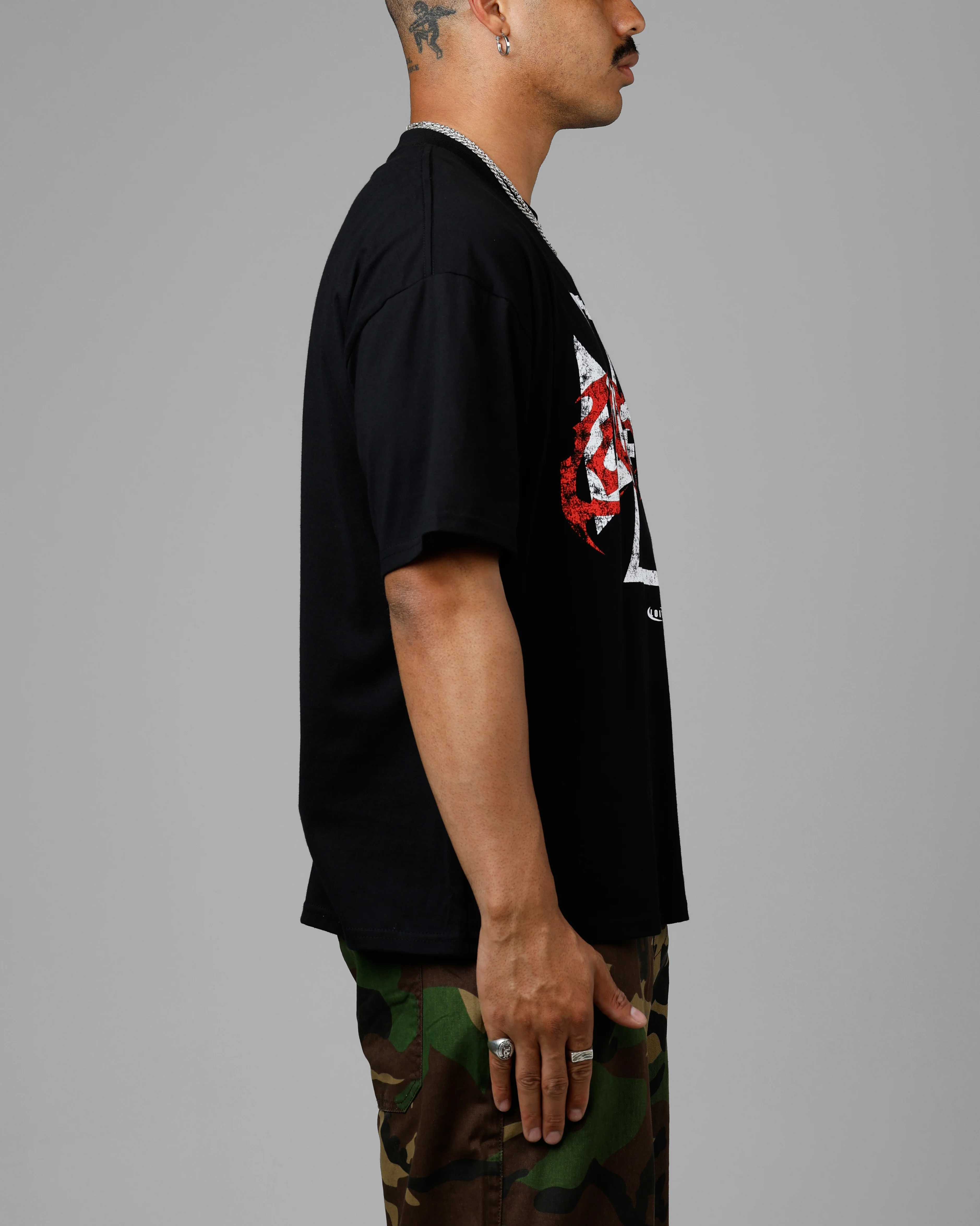 Loiter Forged T-Shirt Black - Image 4