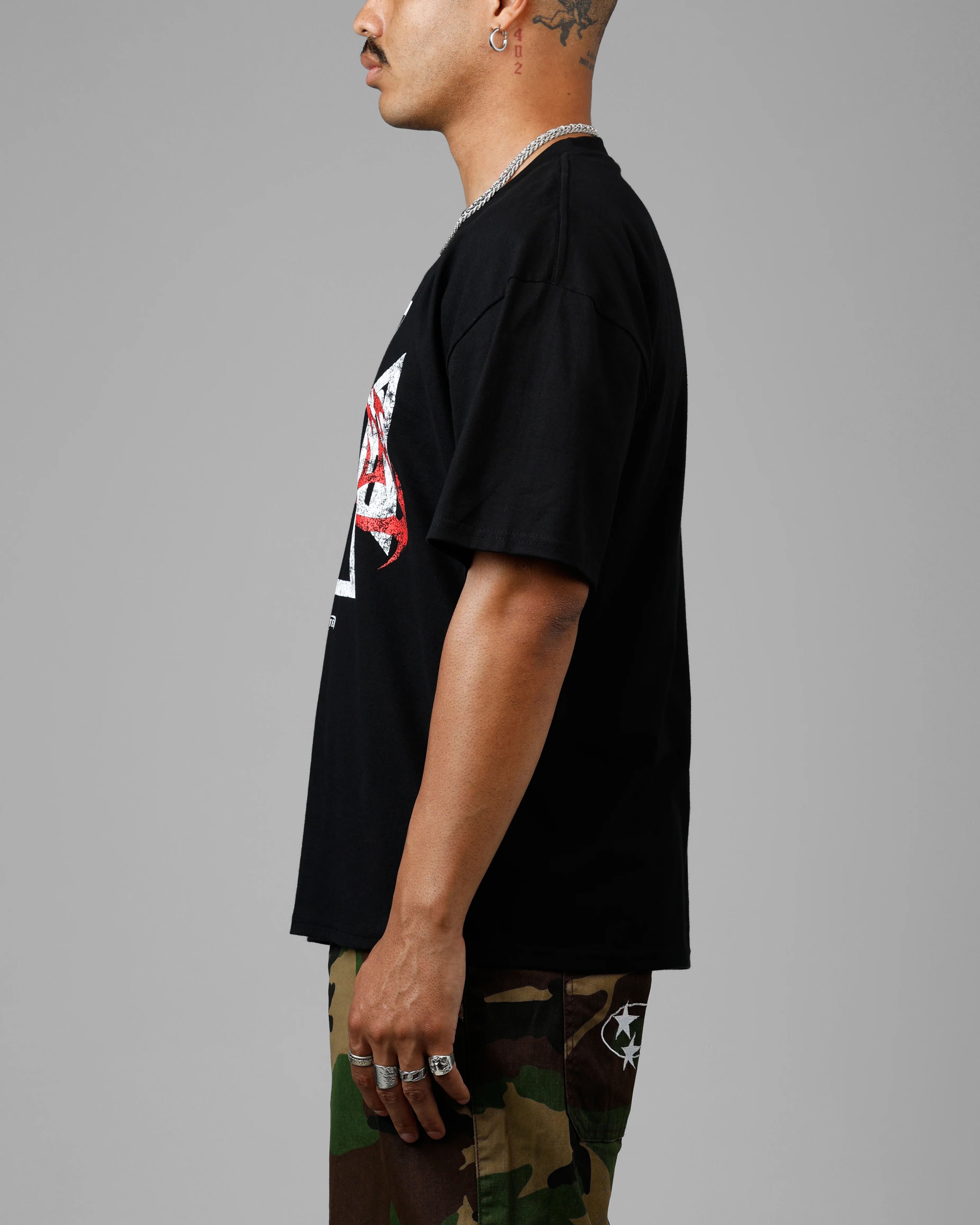 Loiter Forged T-Shirt Black - Image 5