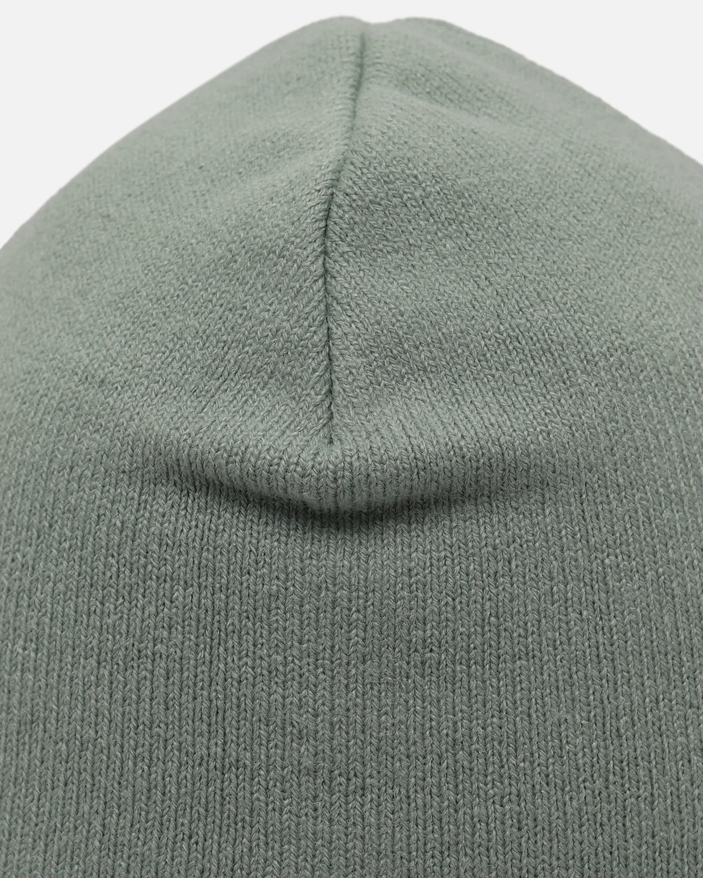 Loiter Hybrid Skull Knit Beanie Sage - Image 6