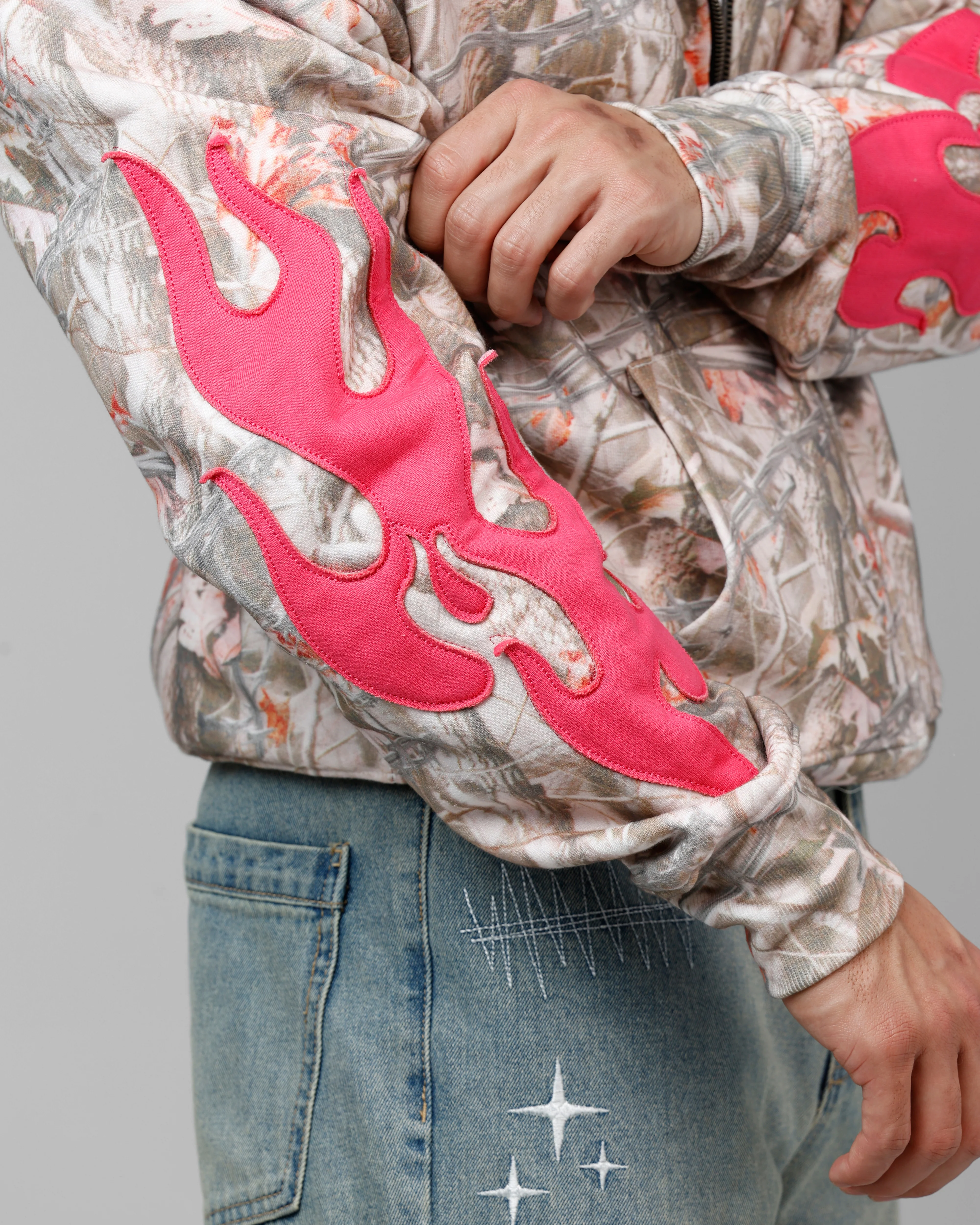 Loiter Inferno Hoodie Real Tree Camo - Image 7