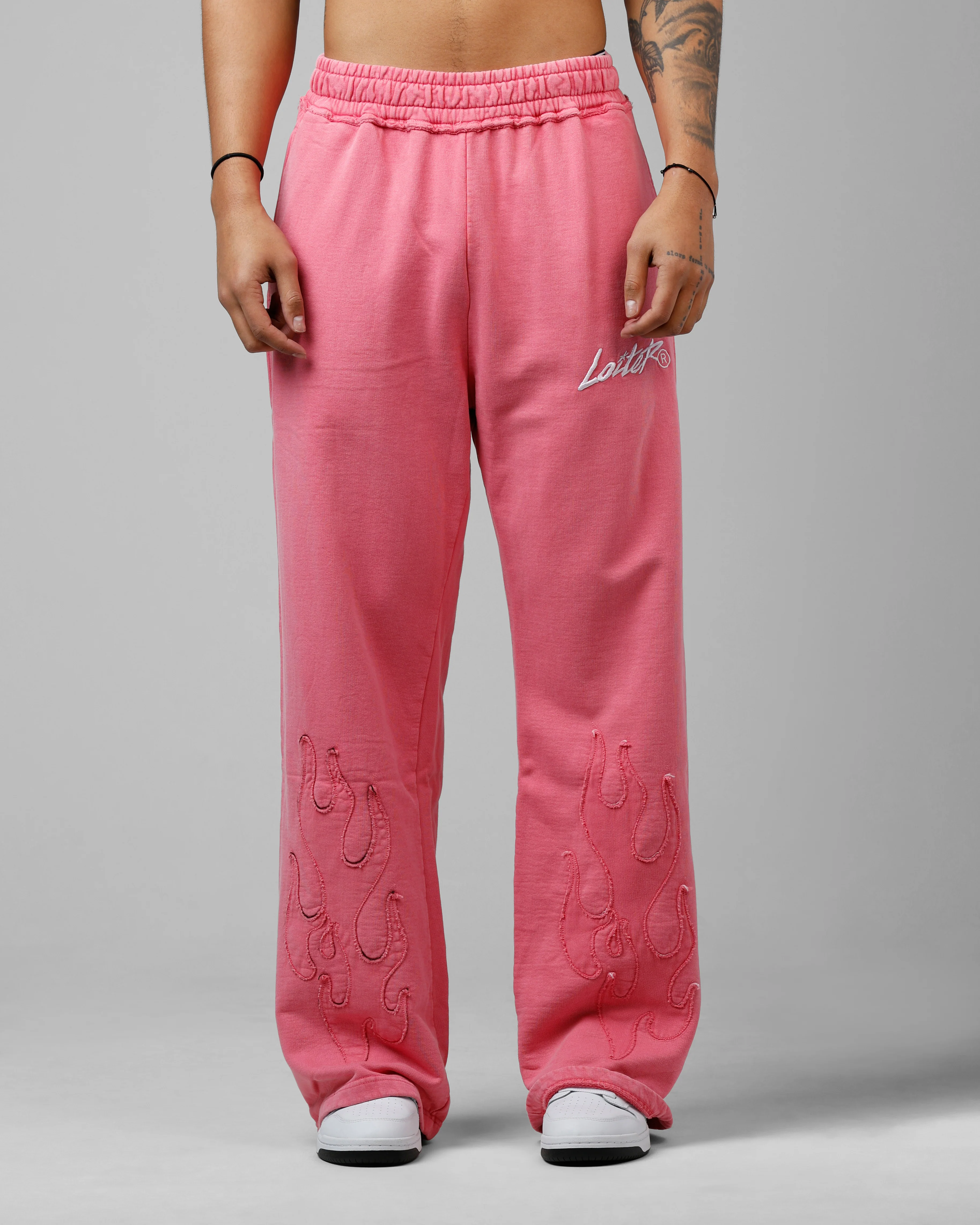 Loiter Inferno Sweatpants Pink - Image 6