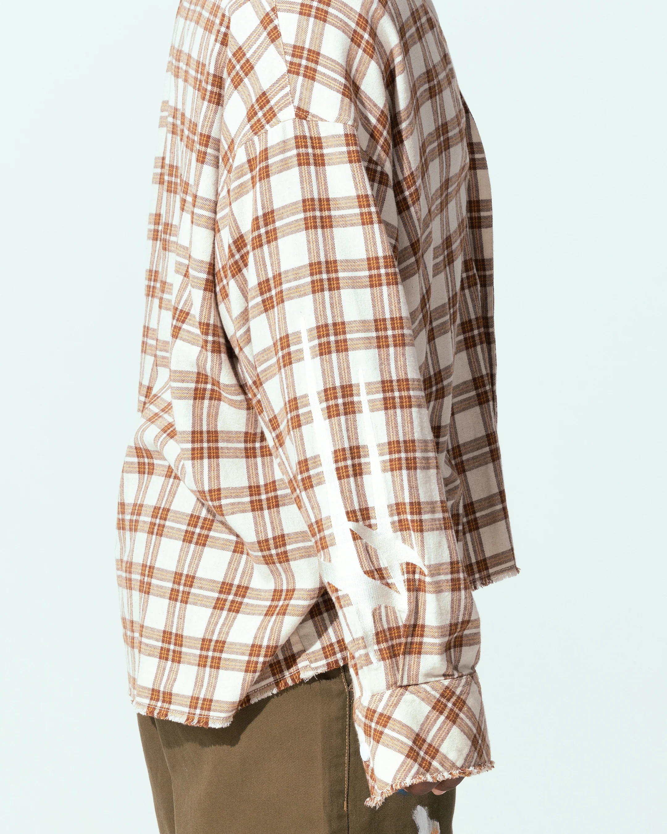 Loiter Kimono Flannel Tan - Image 7