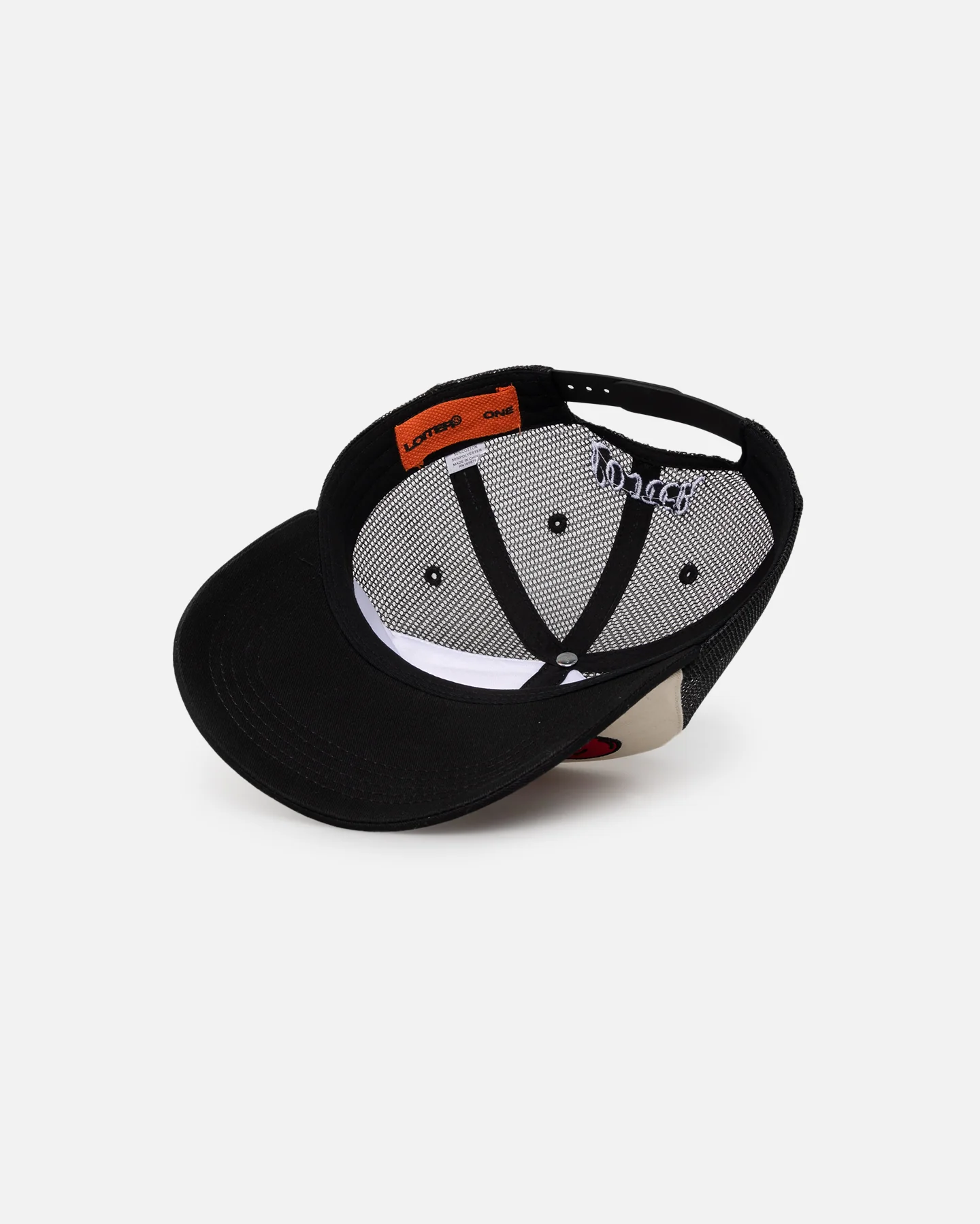 Loiter Midsummer Trucker Snapback Black/Off White - Image 5