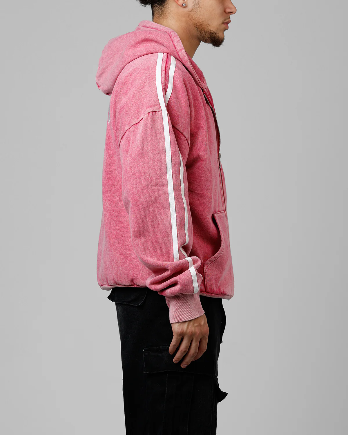 Loiter Night Vision Hoodie Washed Purple - Image 4